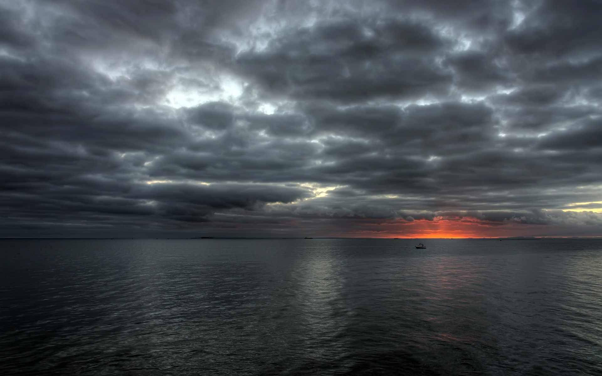 Æstetiske regnskyer Wallpapers