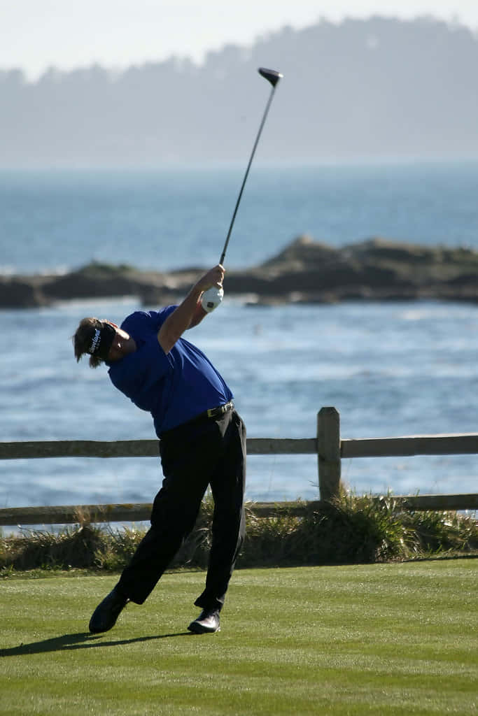 Steve Lowery Golf midt i svinget Wallpapers