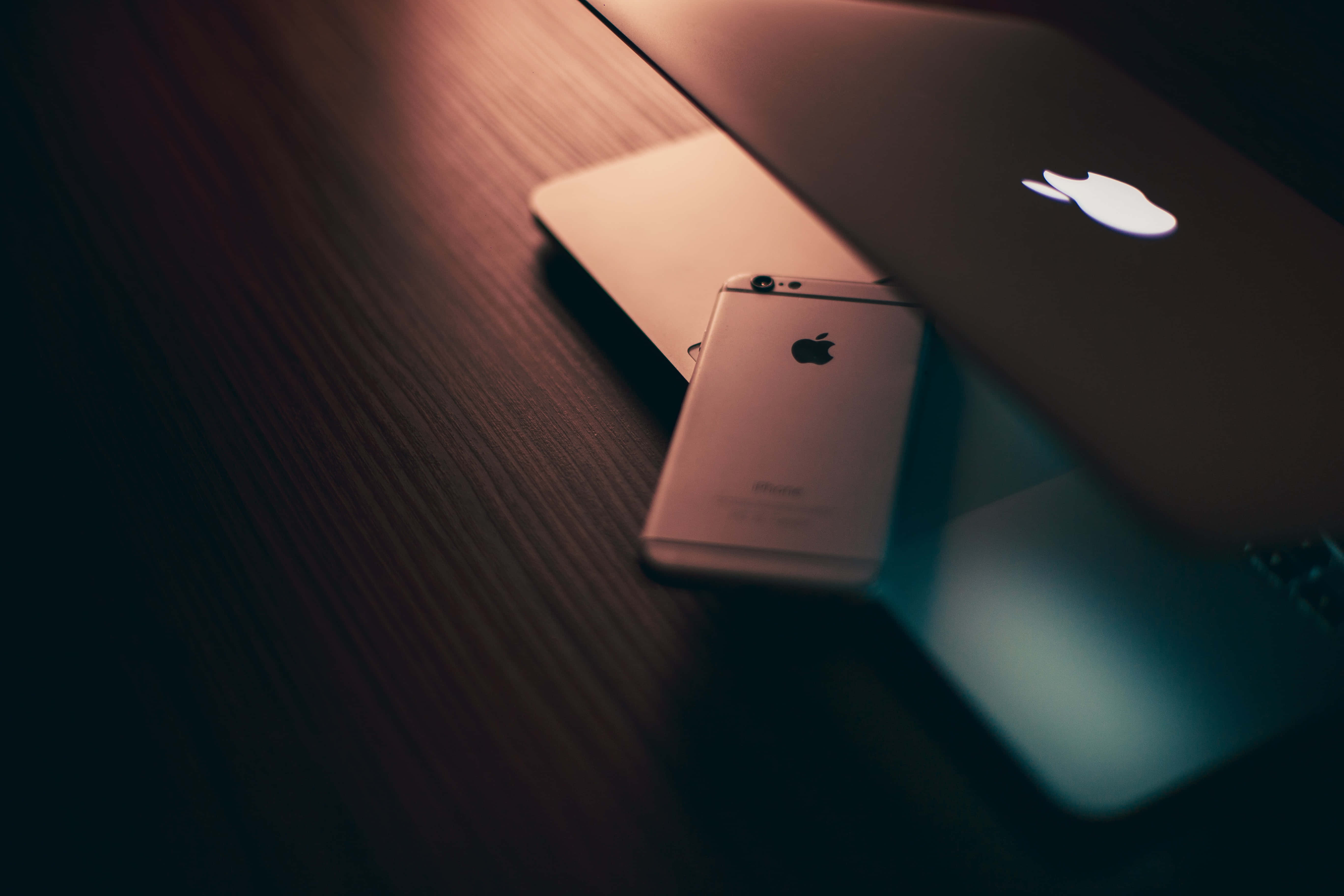 Stilfuld og moderne Apple MacBook bærbar computer Wallpapers