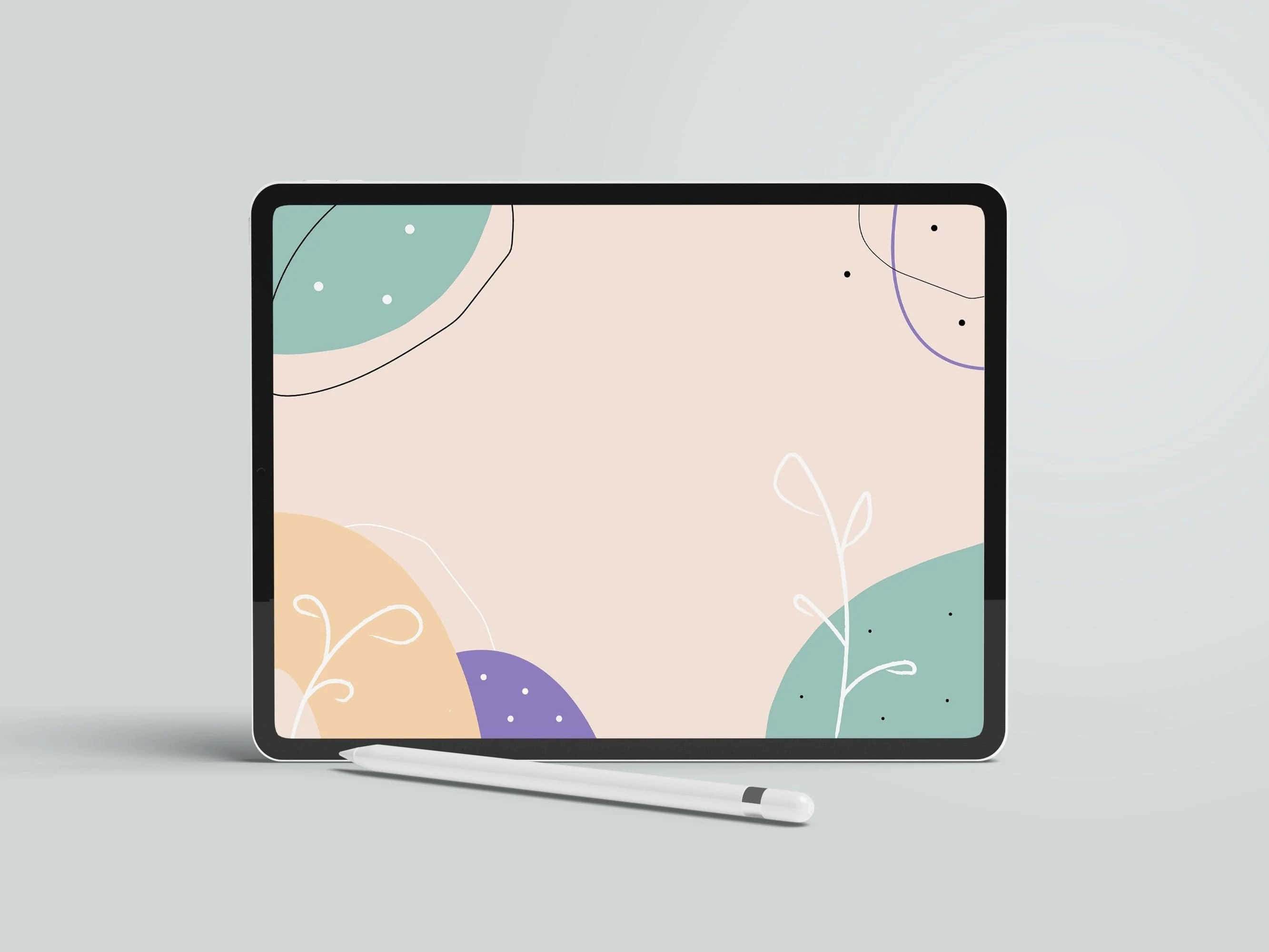 Stilfuld og moderne æstetisk iPad Wallpapers