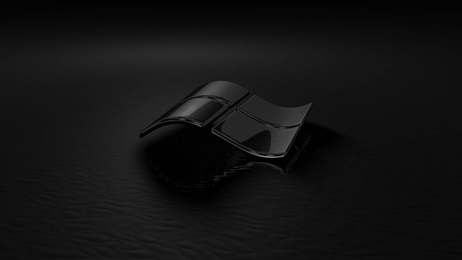 Stilfuld sort vindueslås låseskærm 3D Wallpapers