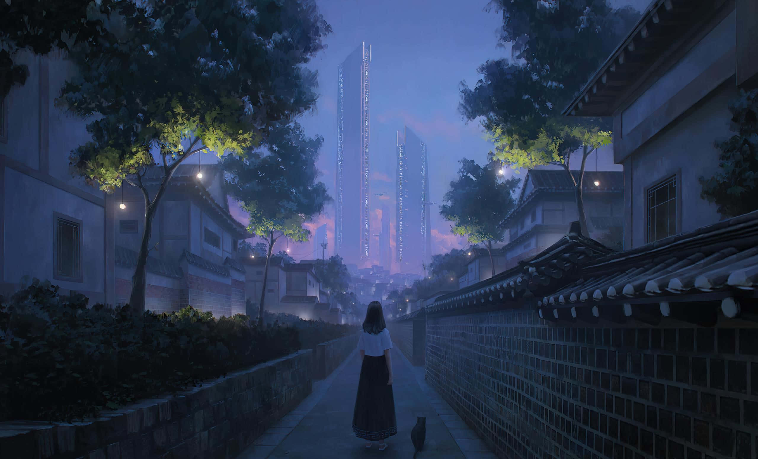 Stille bygyde Wallpapers