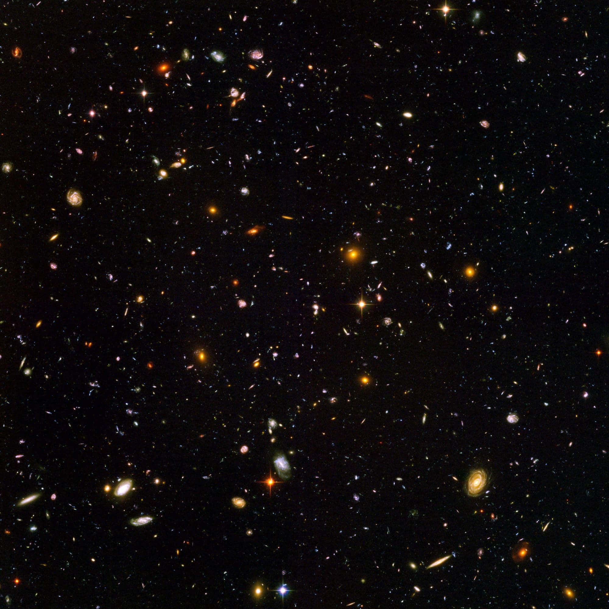 Stjerner i rummet - Hubble-billede Wallpapers