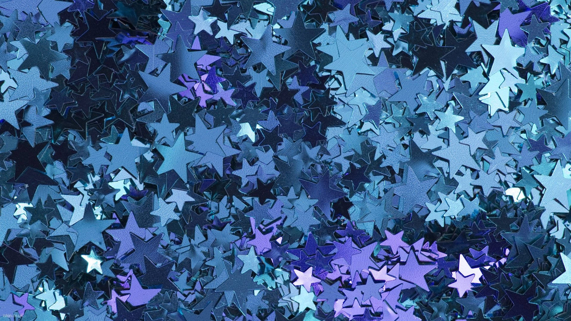 Stjernestøv Blå Æstetik PC Wallpapers