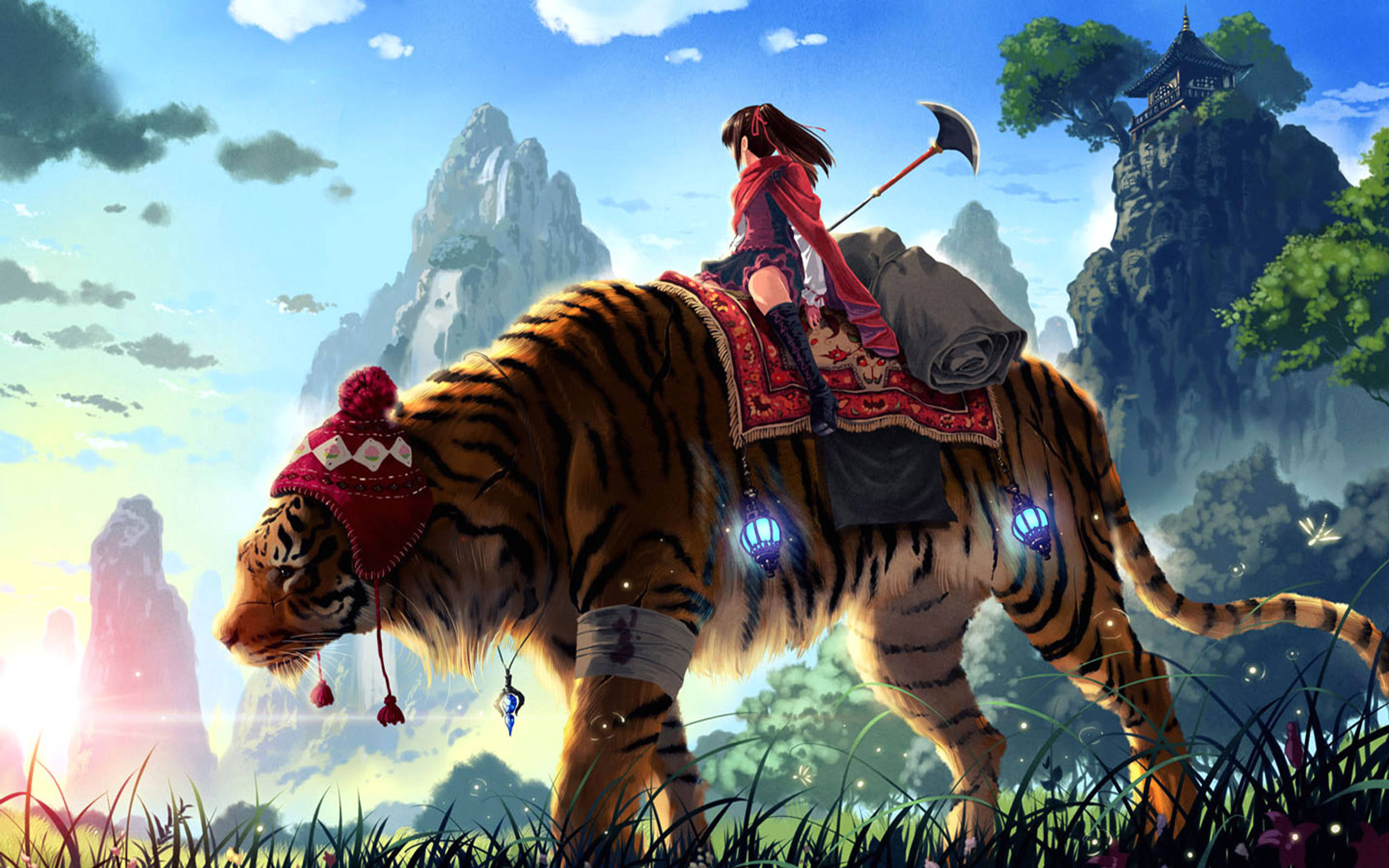 Østlig fantasy-kunst 2560x1600 Wallpapers