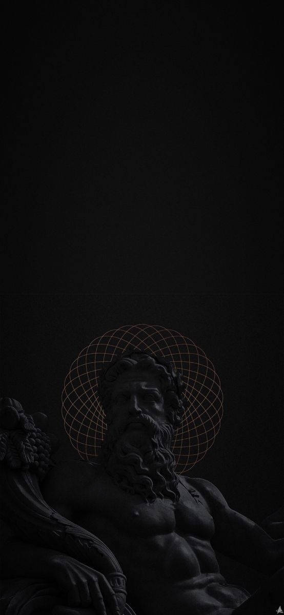 Stoisk Zeus-statue Wallpapers