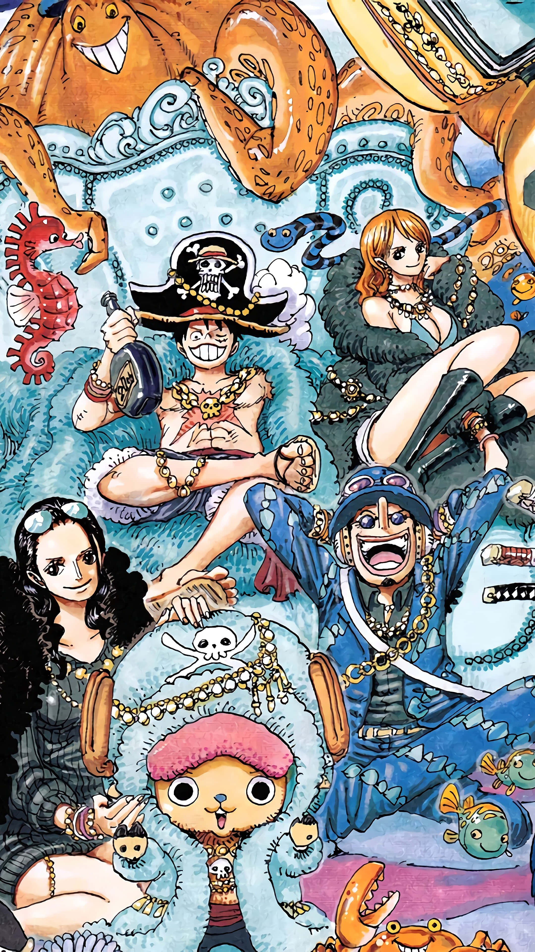 Stråhattene One Piece Anime Wallpapers
