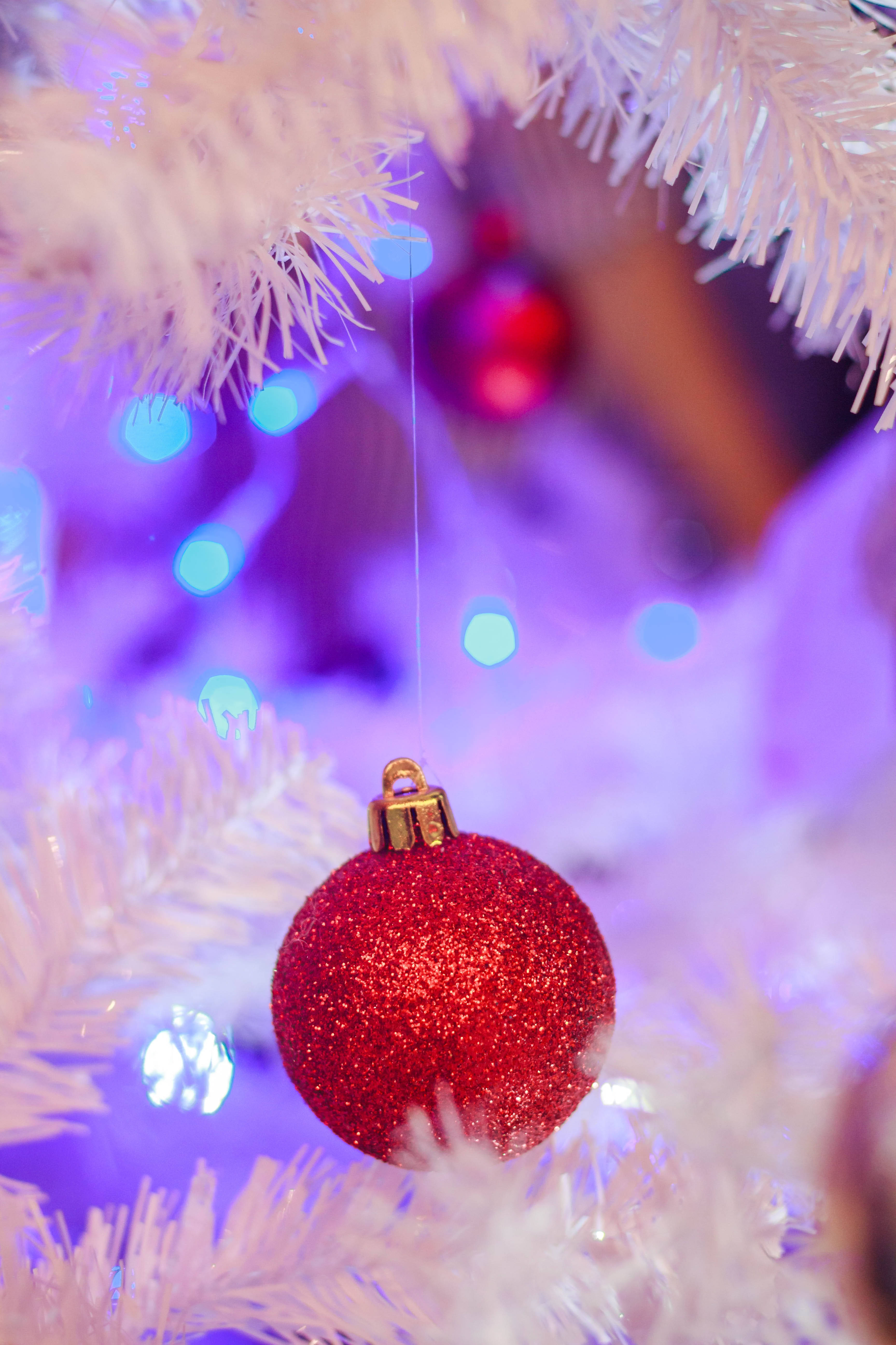 Strålende Hvid Jul Baggrundsbillede HD Wallpapers