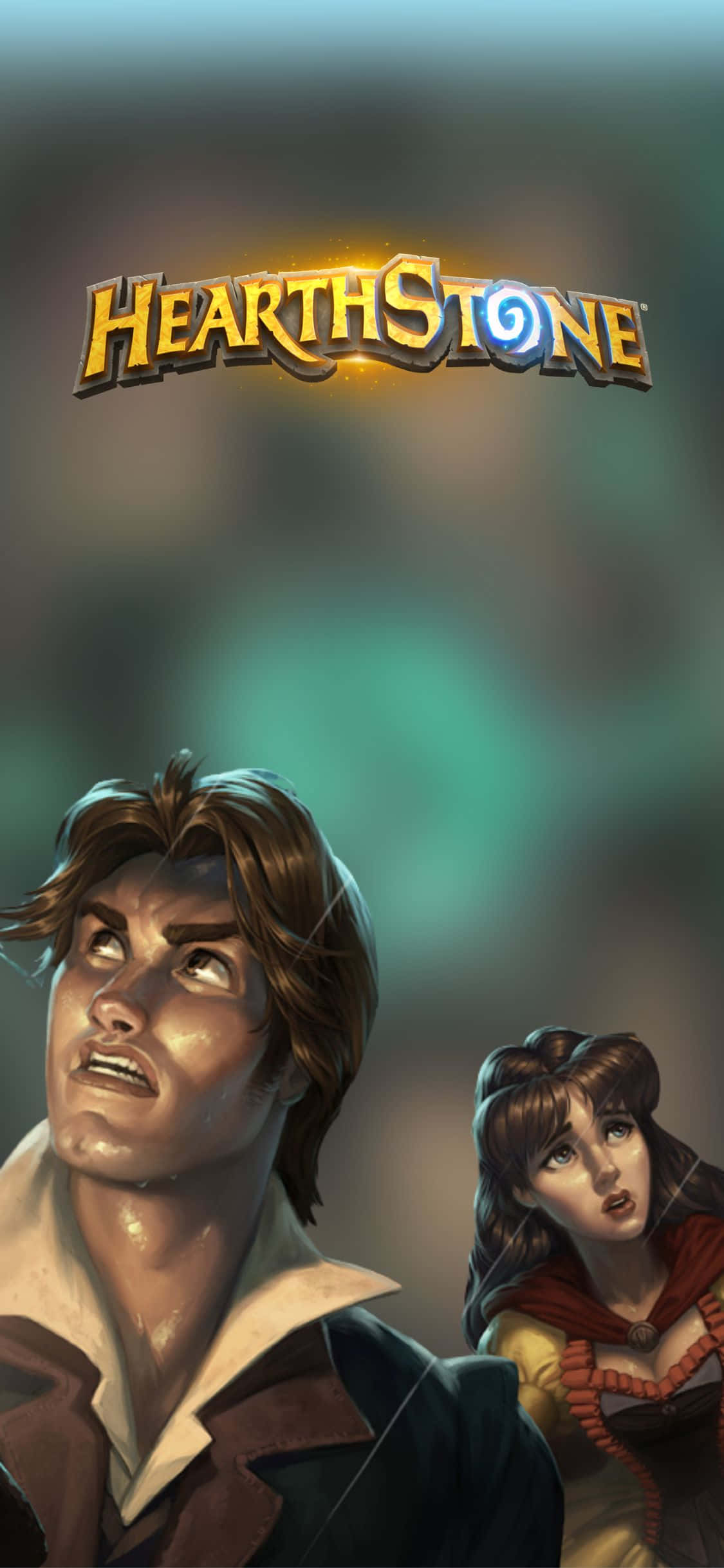 Radiant Baggrund til iPhone XS Hearthstone Wallpapers