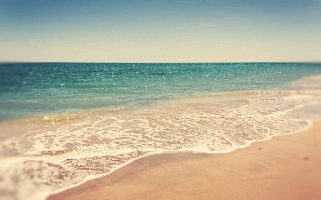 Strandbølger sommer skrivebord Wallpapers
