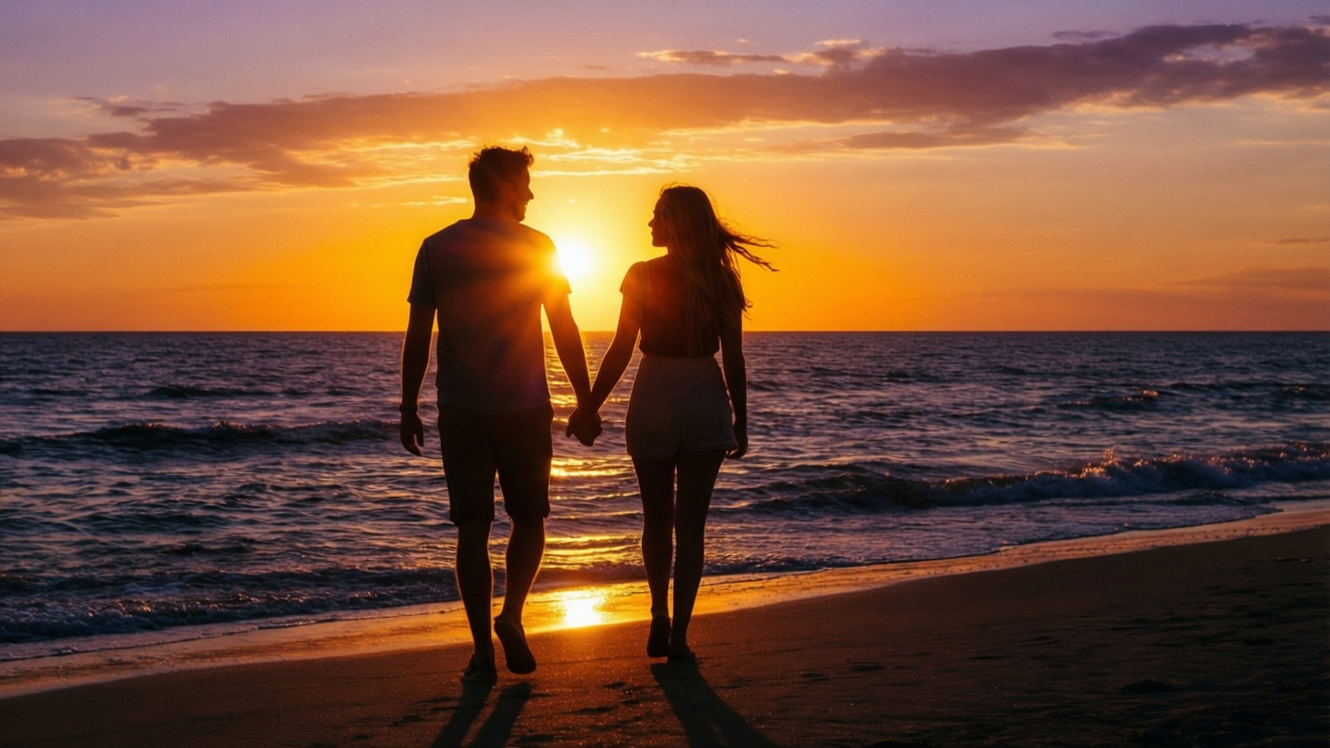 Strandsolnedgang par Wallpapers