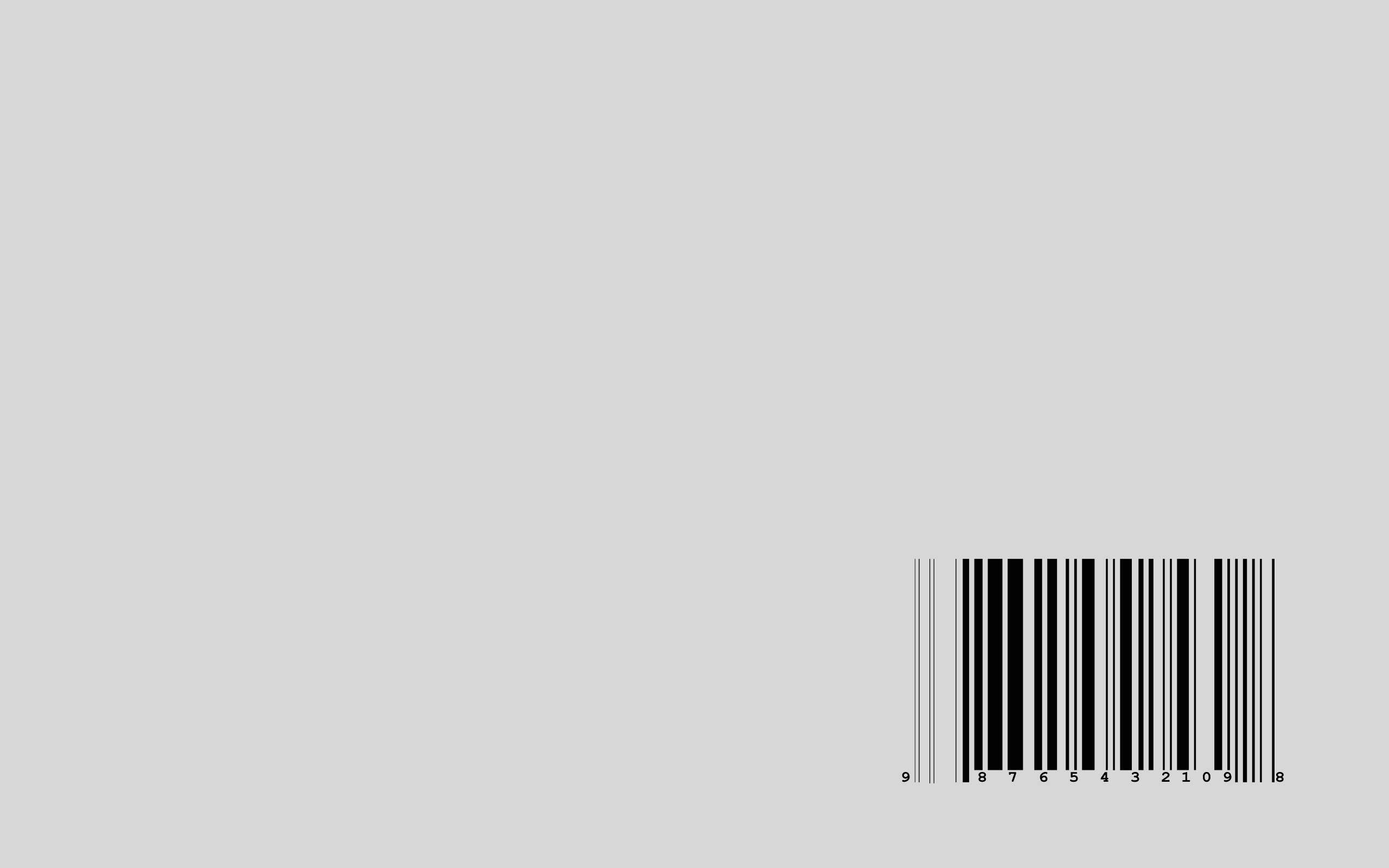 Stregkode minimalistisk æstetik bærbar Wallpapers