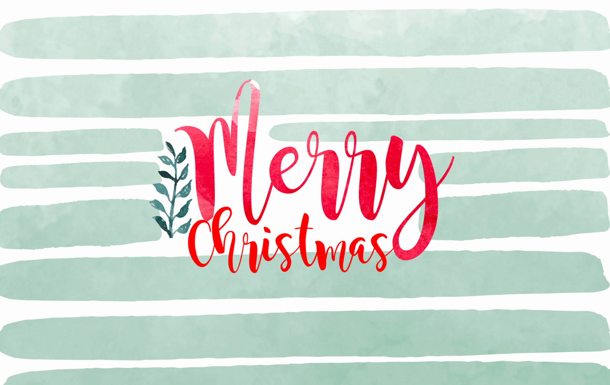 Stribet Glædelig Jul Skrivebord Wallpapers
