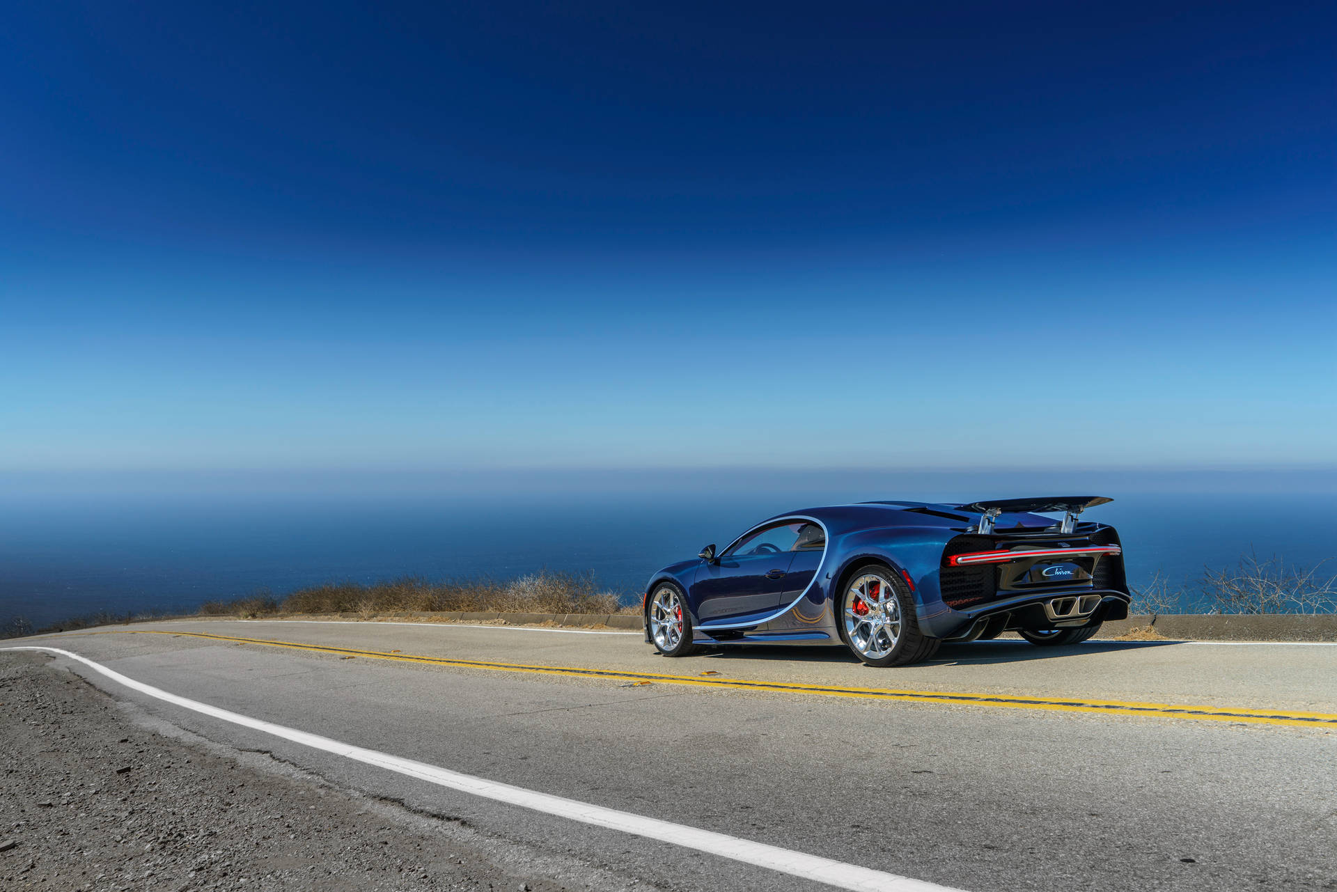 Strømlinet Bugatti Chiron wallpaper — Bugatti Wallpapers