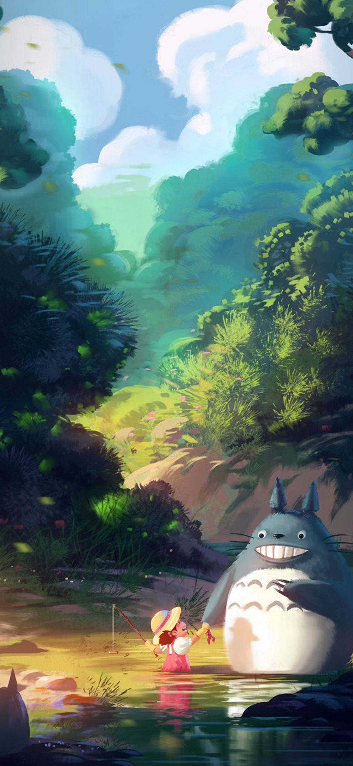 Studio Ghibli iPhone Min nabo Totoro Wallpapers