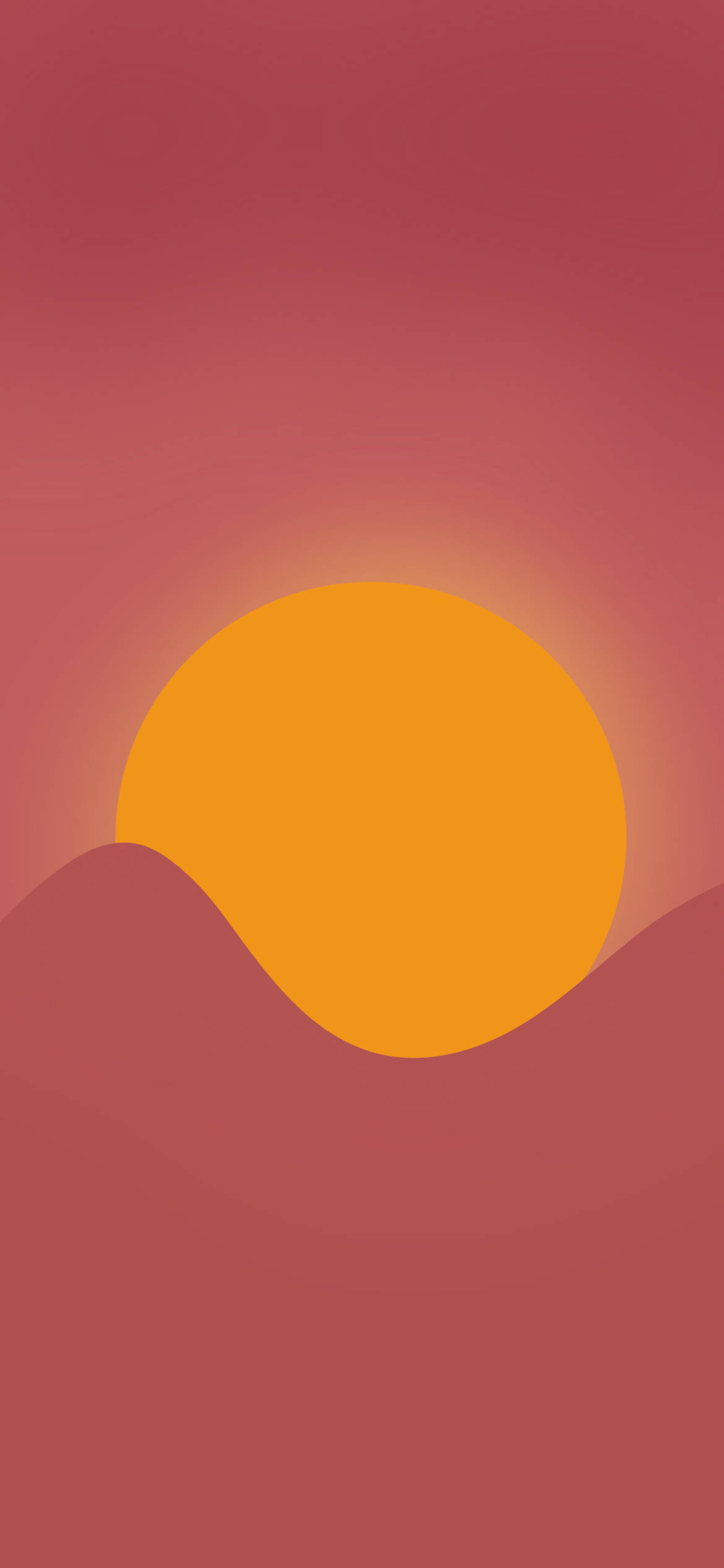 Sunrise Vector til Xiaomi Redmi Note 9 Wallpapers