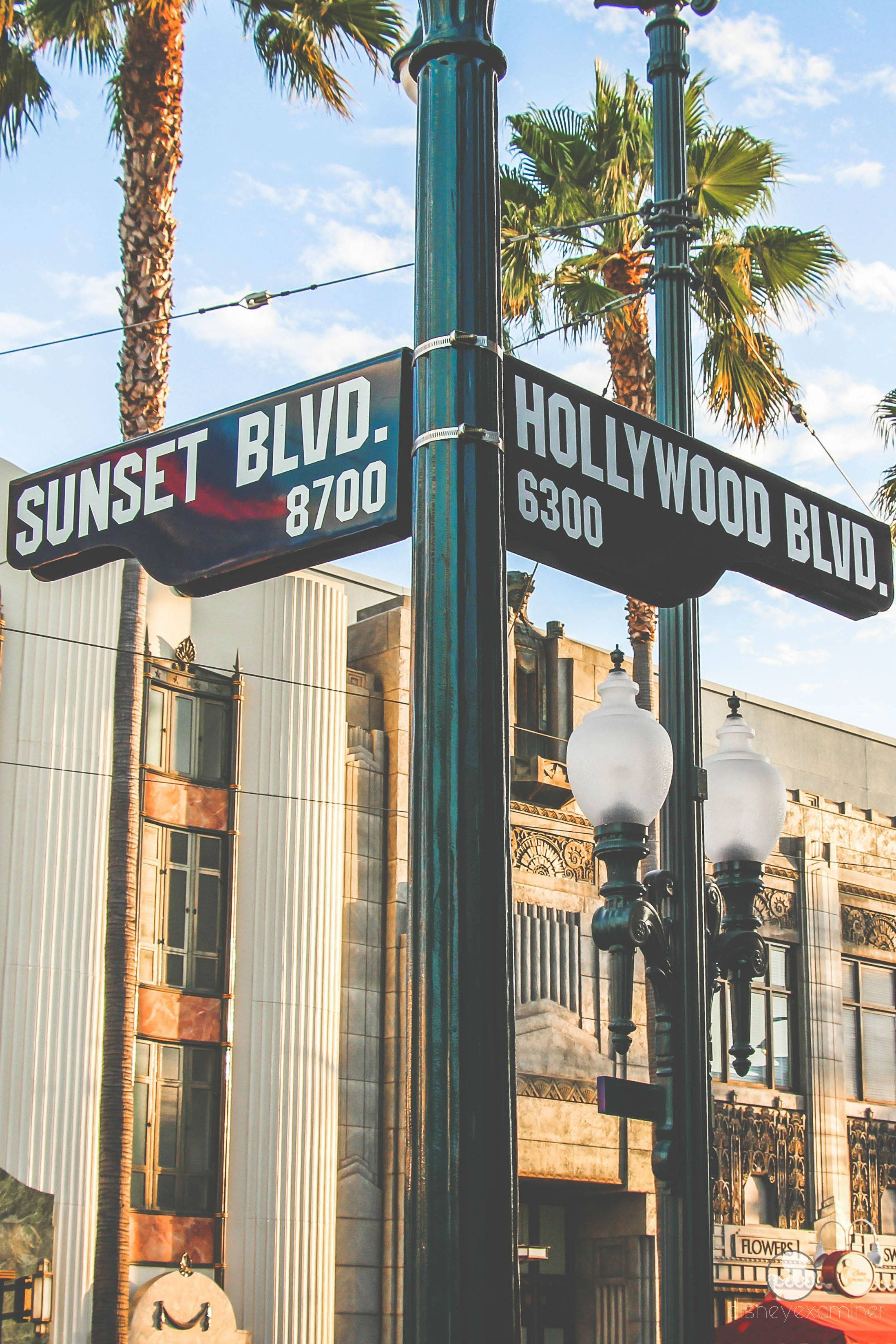 Sunset Boulevard og Hollywood Boulevard Wallpapers