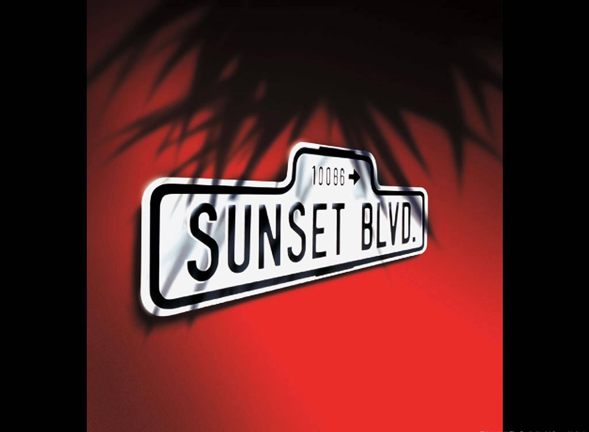 Sunset Boulevard Skilt Wallpapers