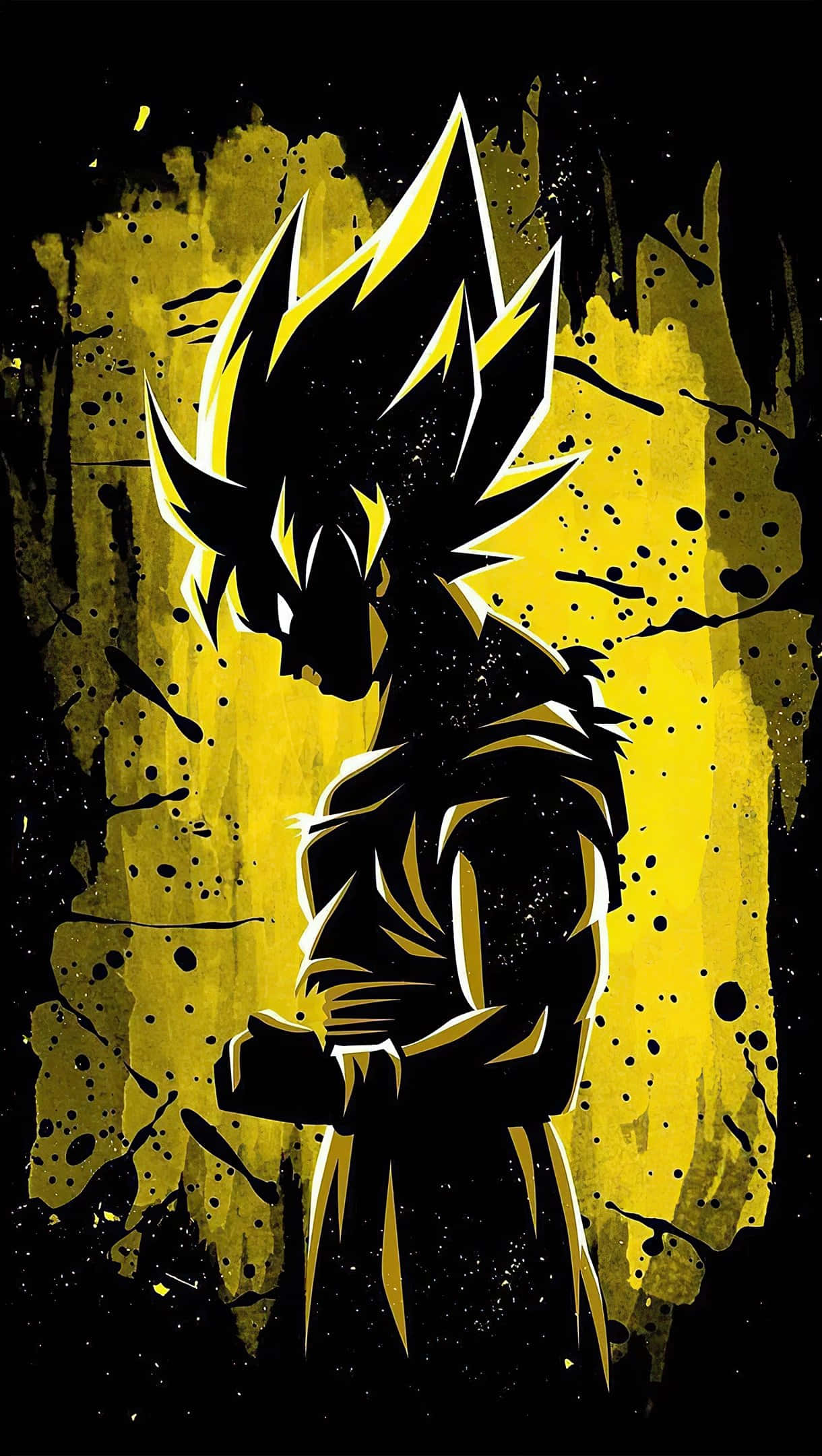 Super Saiyan Ascending - En minimalistisk hyldest Wallpapers