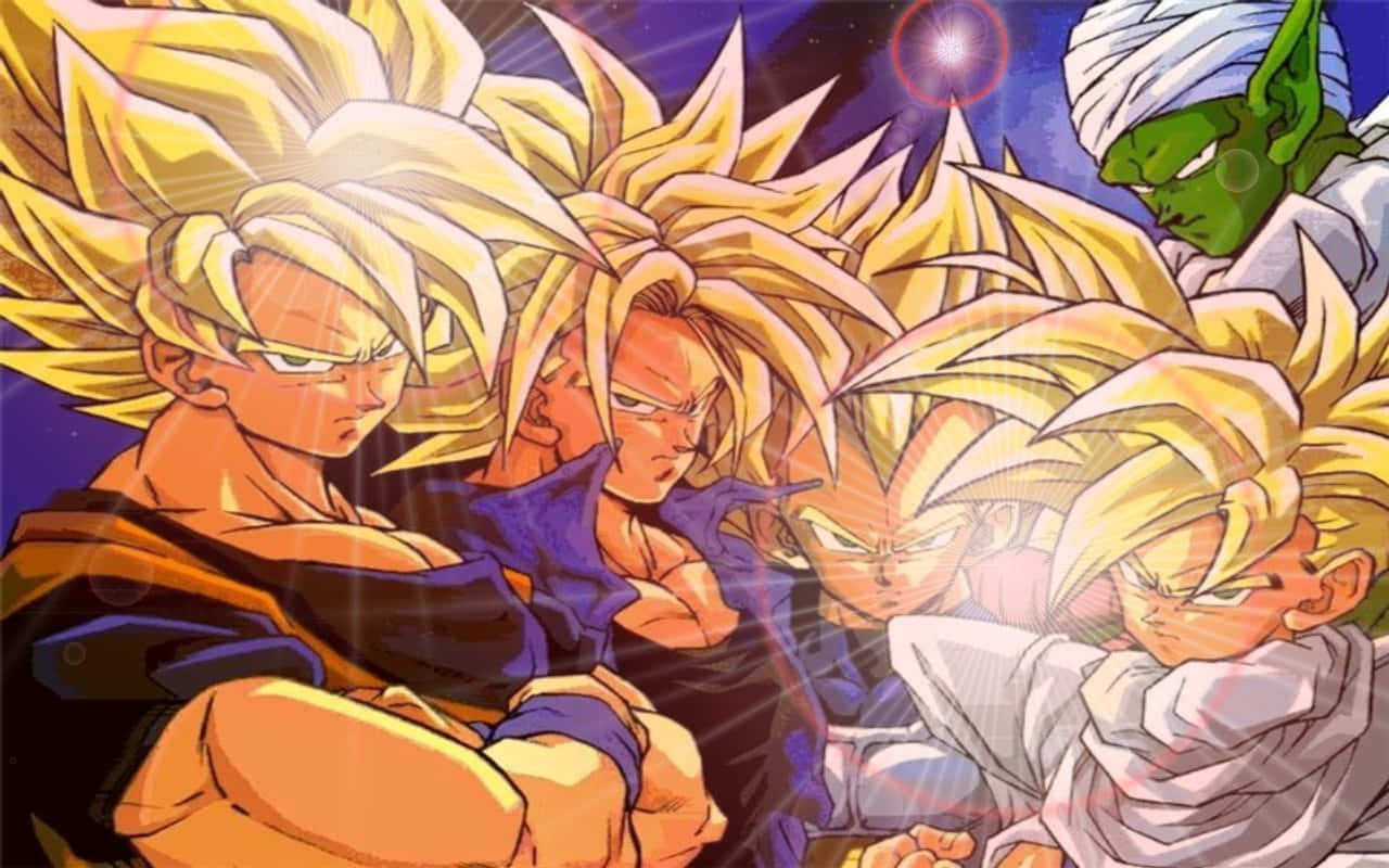 Super Saiyan Blue Goku kæmper mod Duplicate Vegeta i Dragon Ball Super Anime-serien Wallpapers