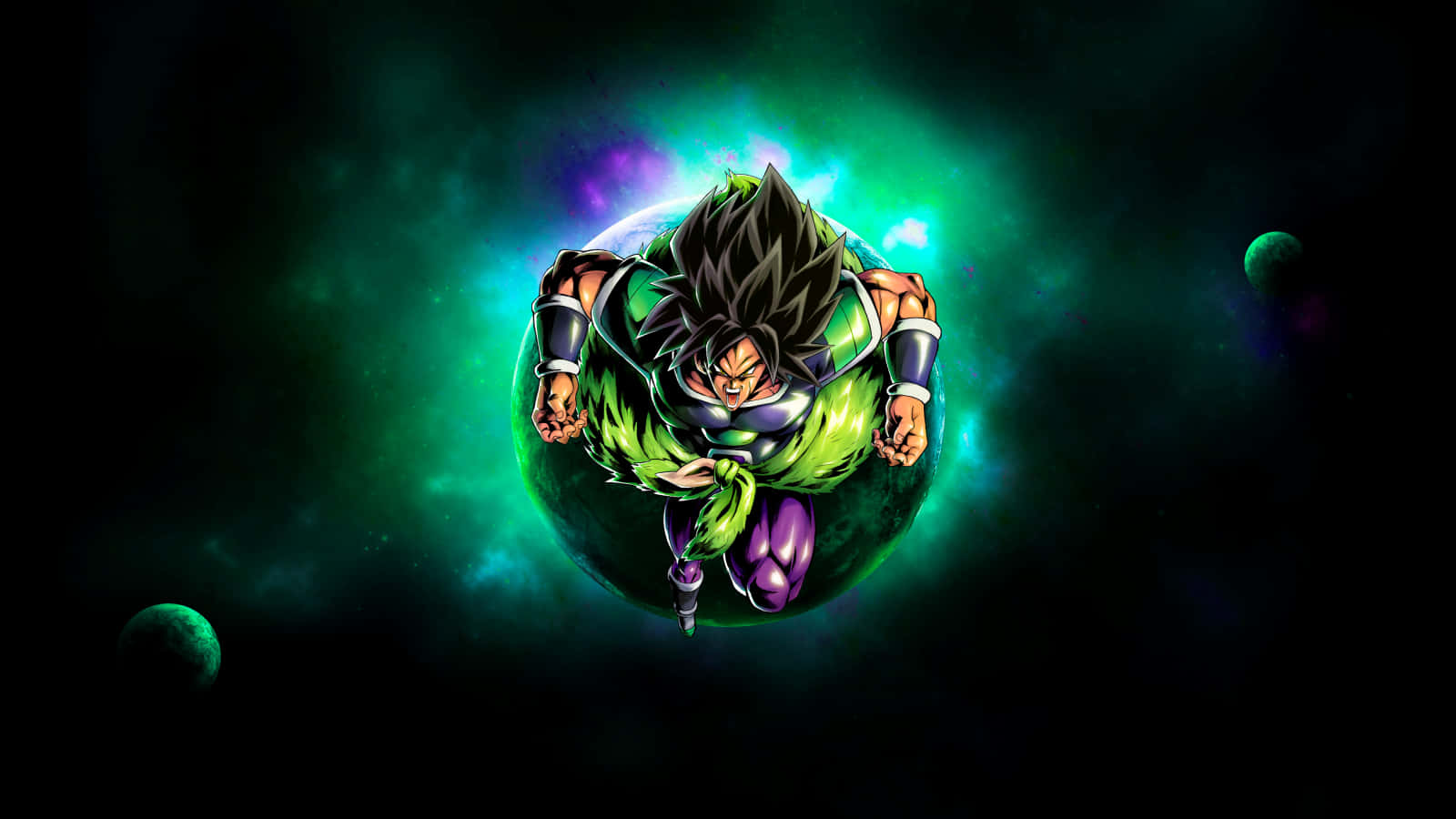 Super Saiyan Brolys kraft udløst i Dragon Ball Super: Broly Wallpapers