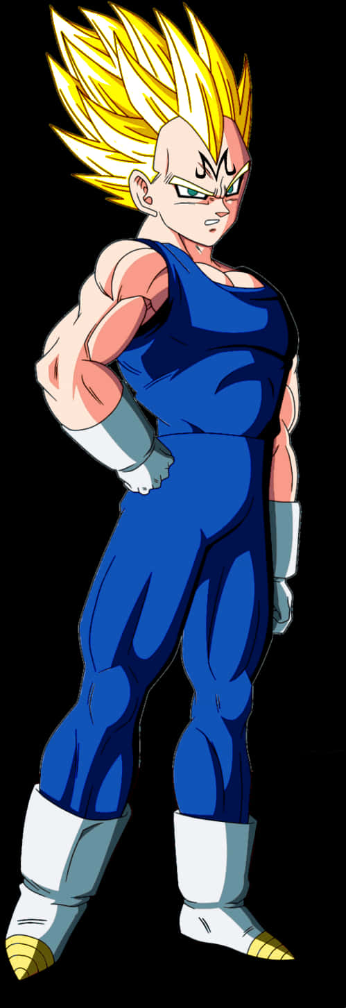 Super Saiyan Vegeta stående positur Wallpapers