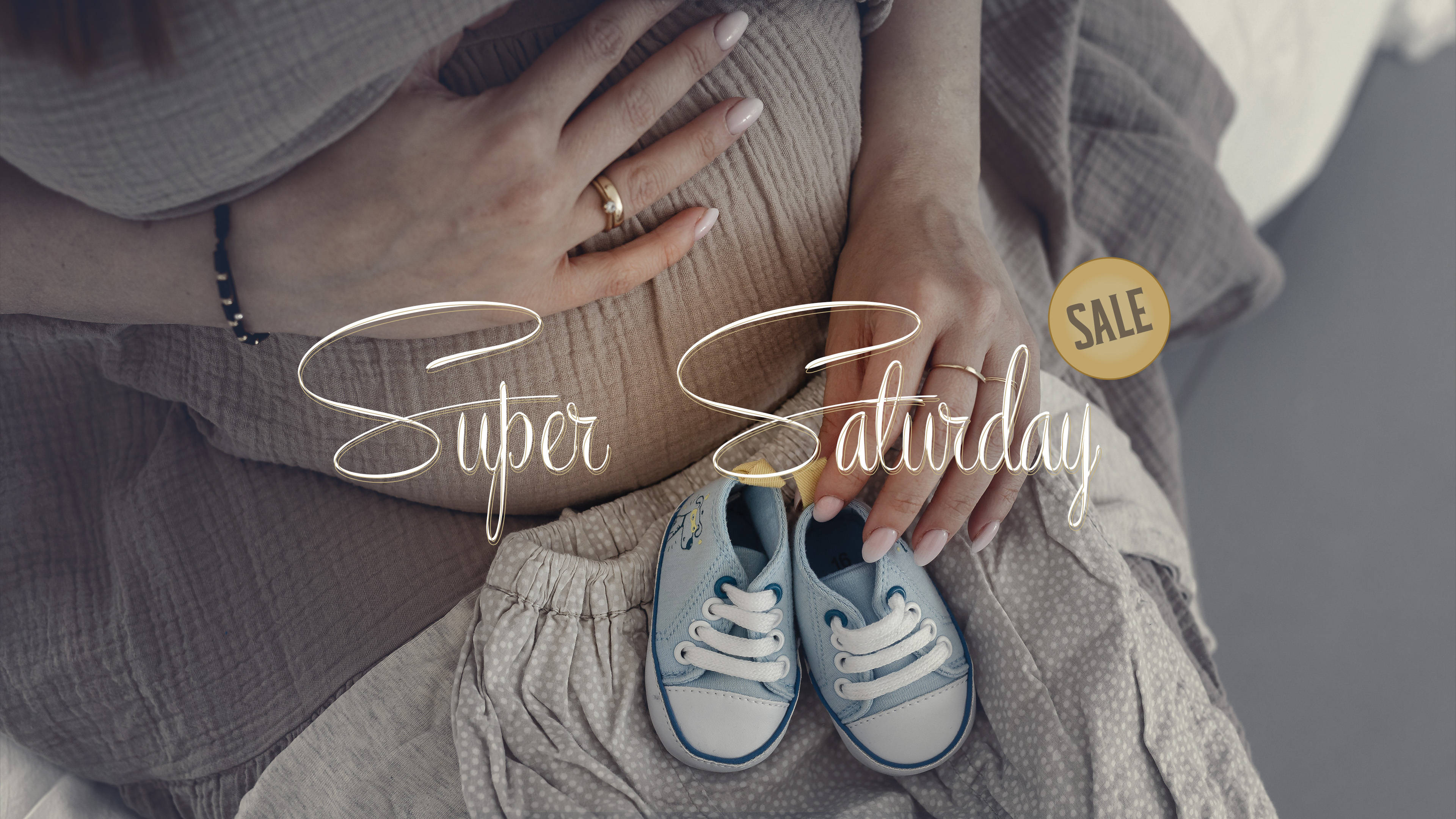 Super Saturday-udsalg på babyartikler Wallpapers