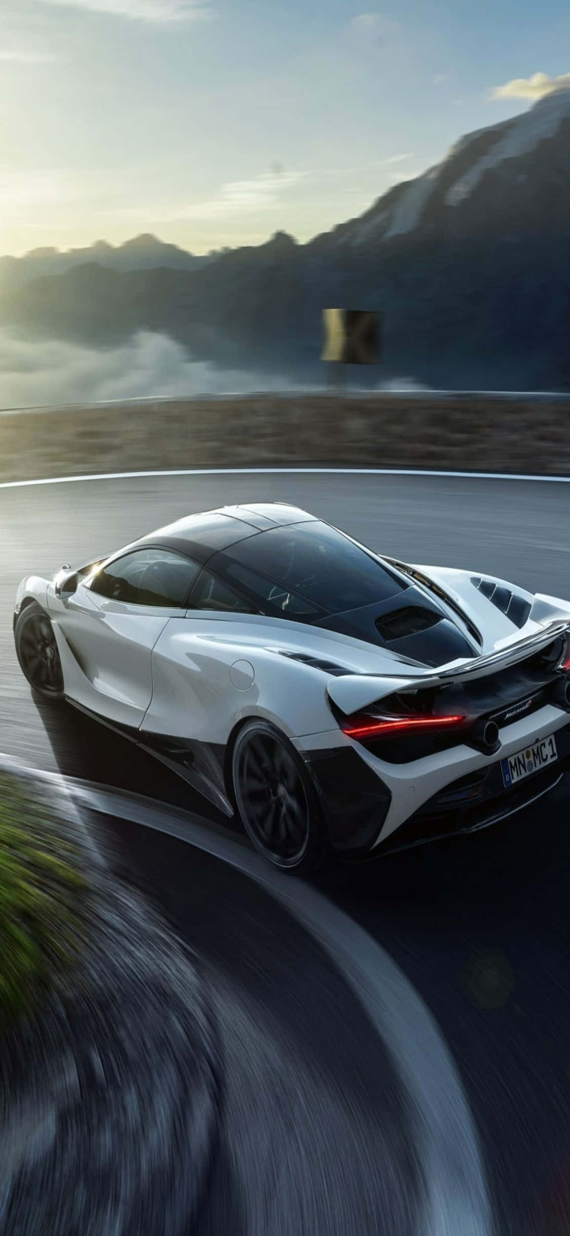Supercharge dit liv med iPhone Xs og McLaren 720s Wallpapers