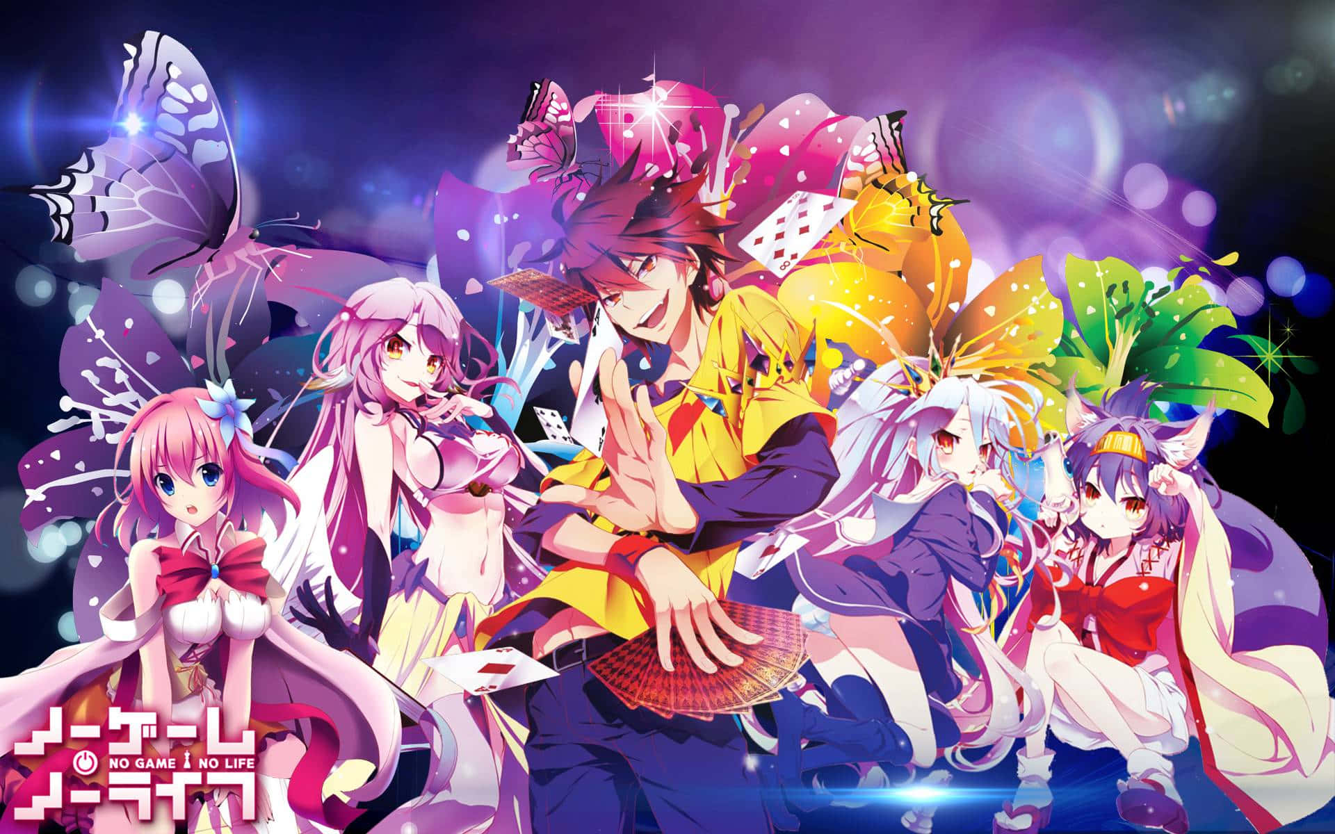 Surreal fantasy-verden fra No Game No Life Wallpapers