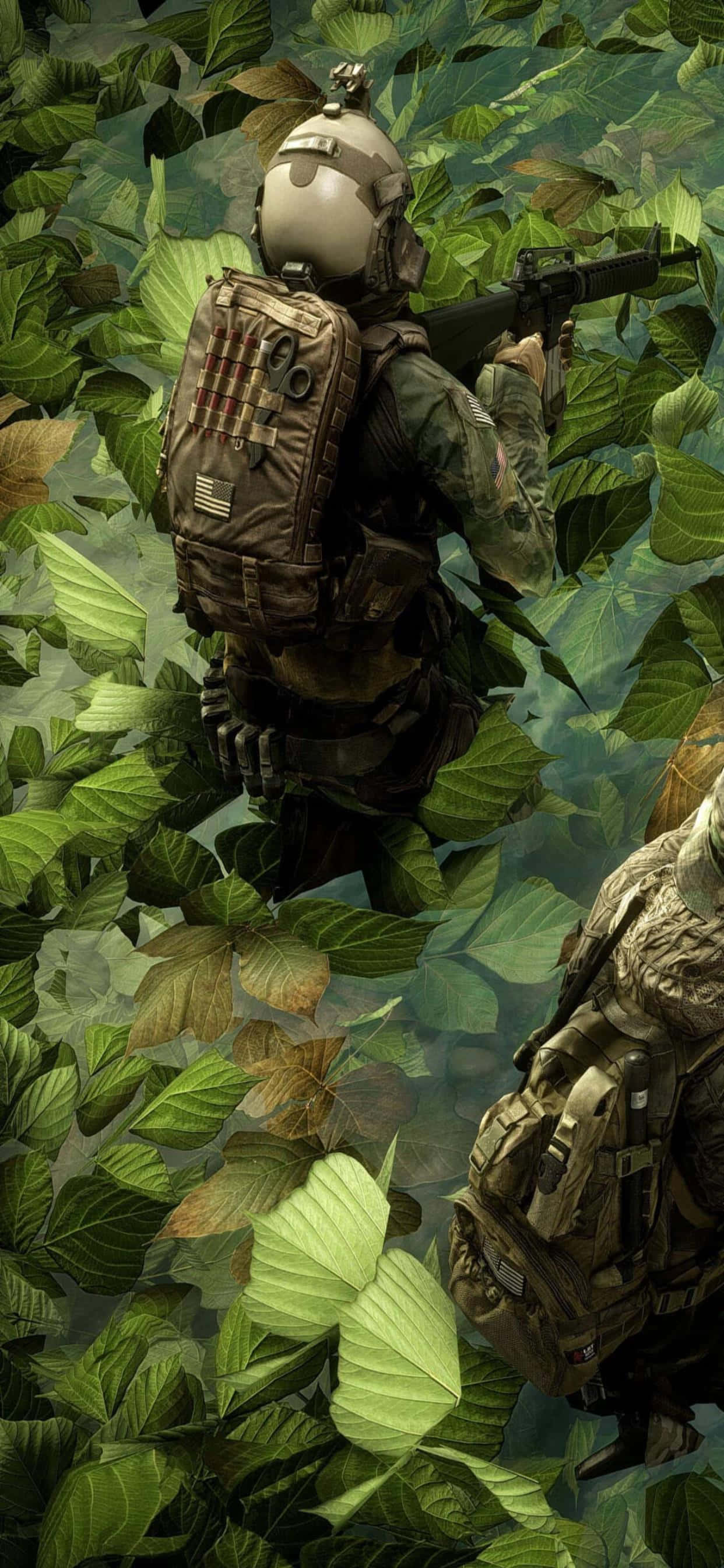 Sving gennem himlen i Battlefield 4 Wallpapers
