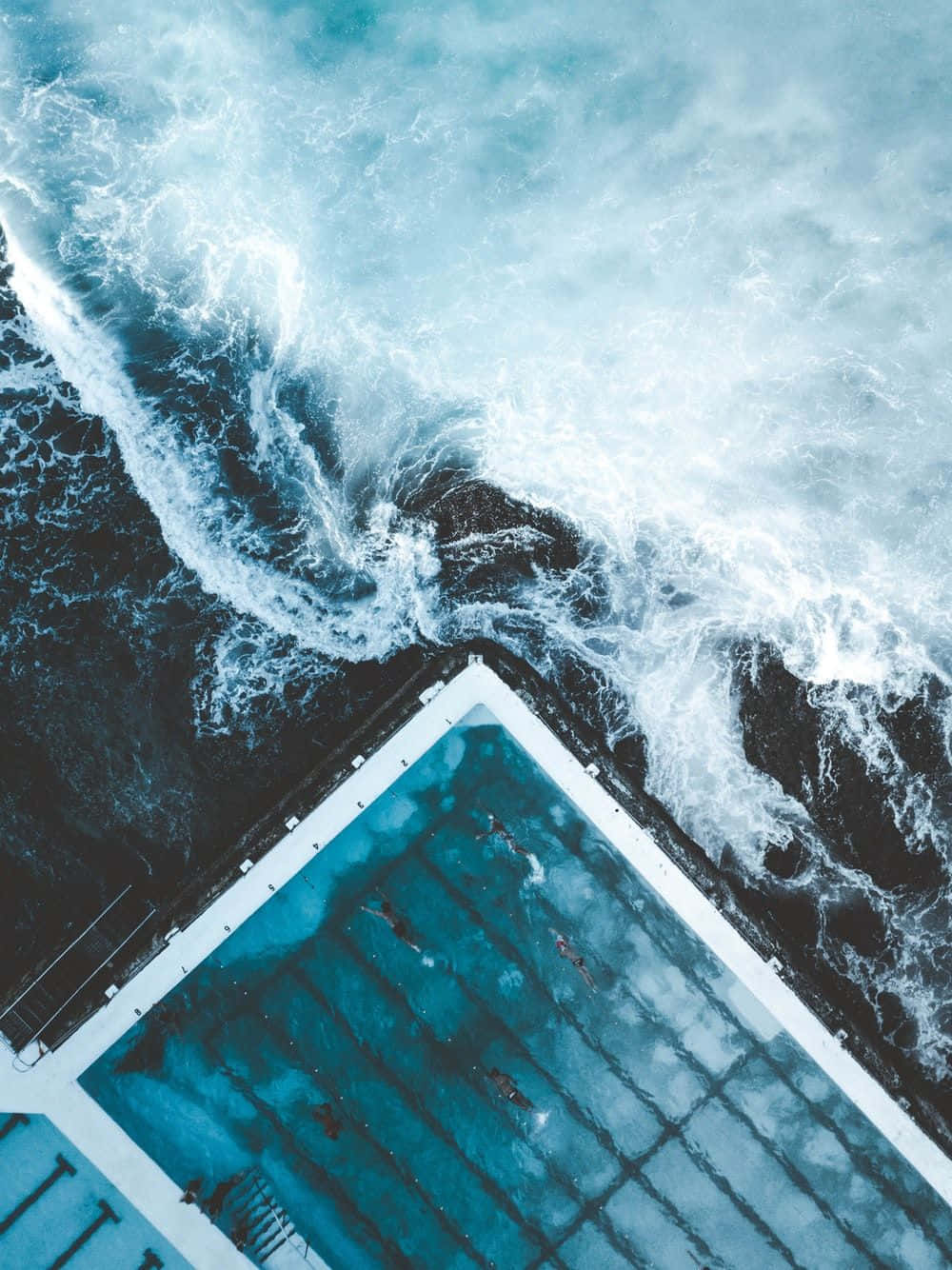 Svømmebassin iPhone 7 Plus Live Wallpapers
