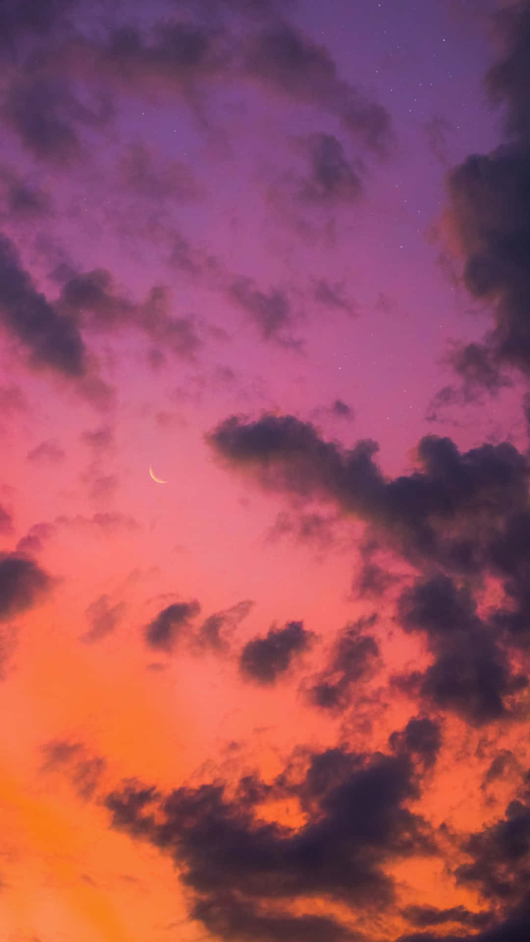 Svævende gennem æstetiske skyer Wallpapers