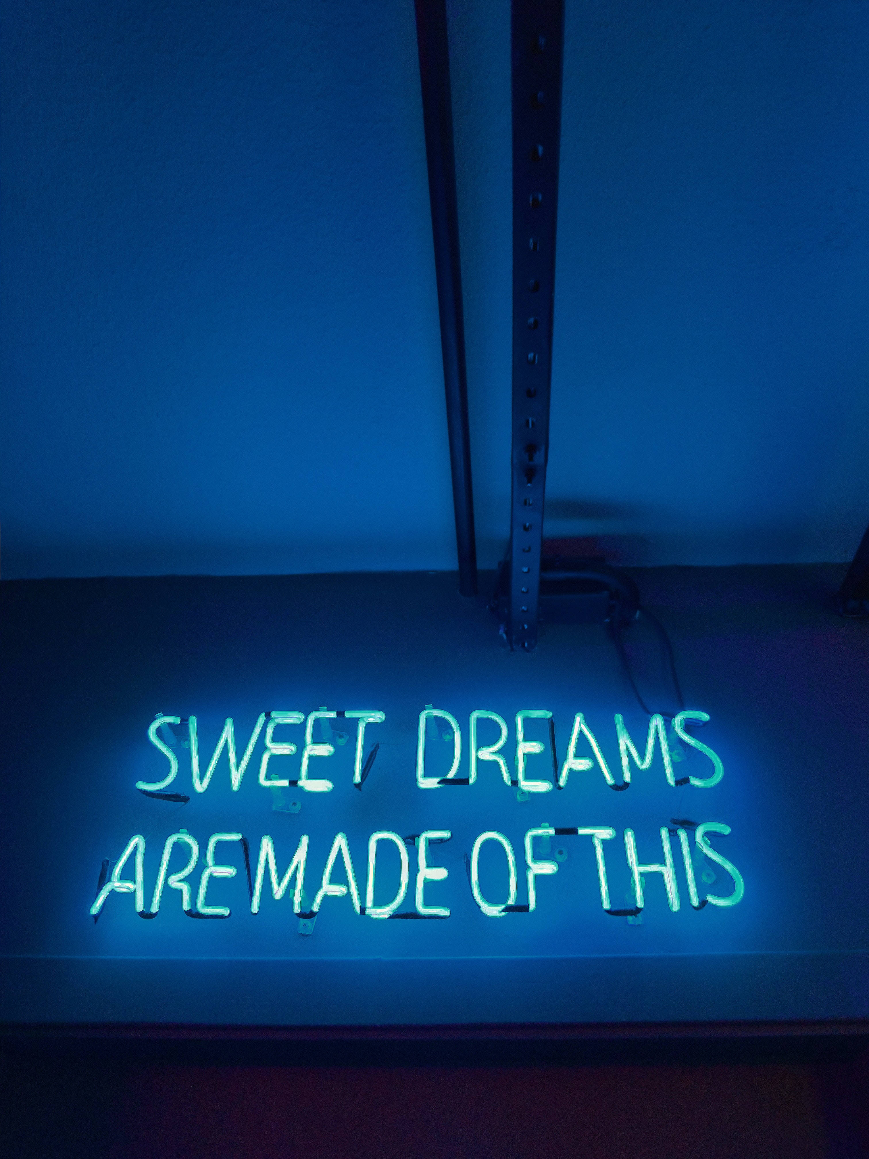 Sweet Dreams Neonskilt Wallpapers