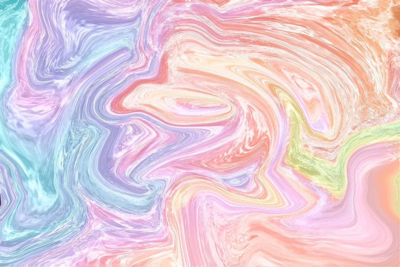 Swirl maleri æstetisk Mac Wallpapers