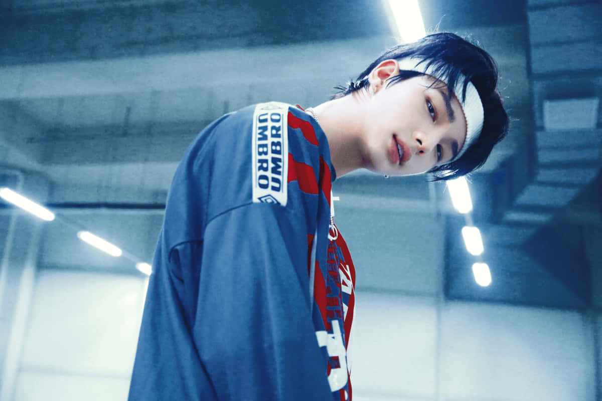 Sydkoreansk sanger Hyunjin I Am Who Mini Album Wallpapers