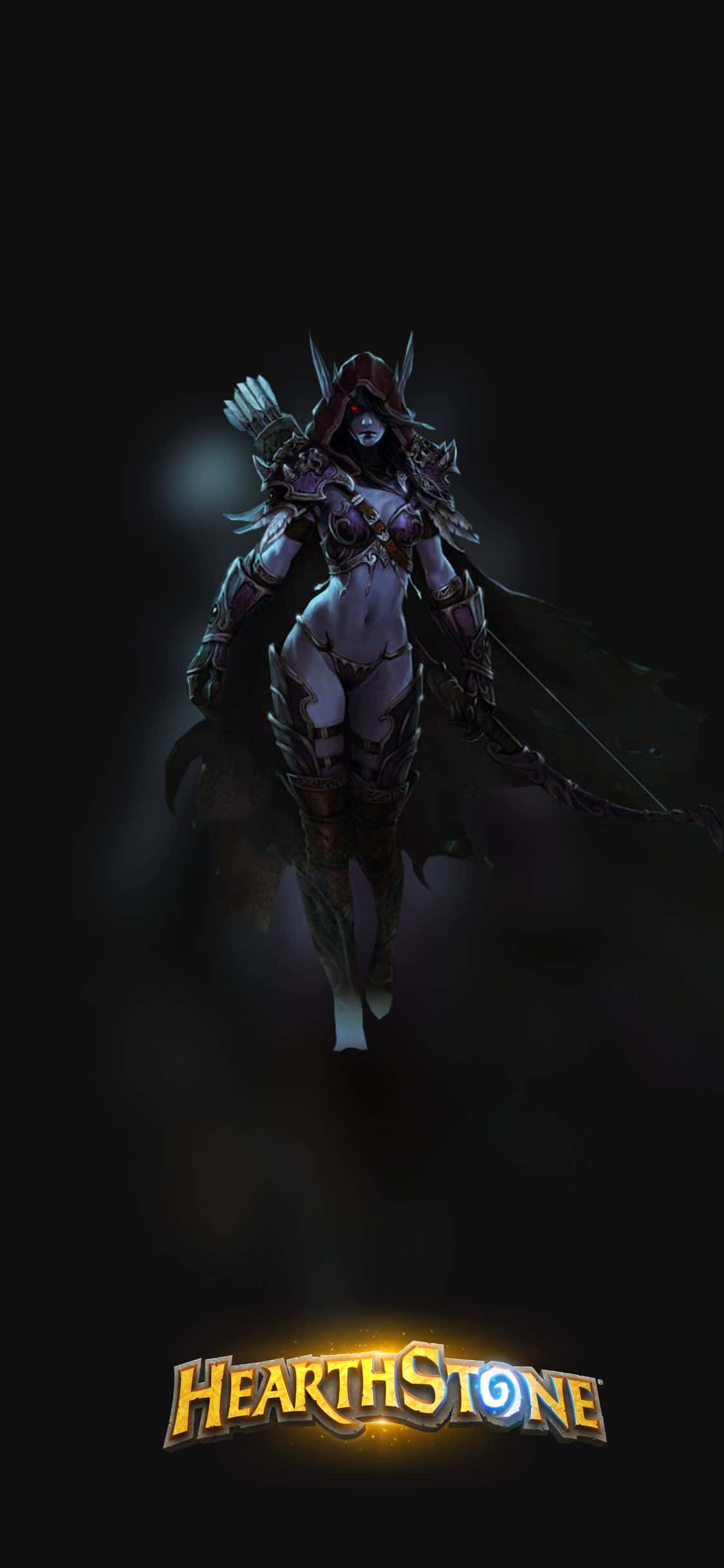 Sylvanas Windrunner iPhone XS Hearthstone Baggrund Wallpapers