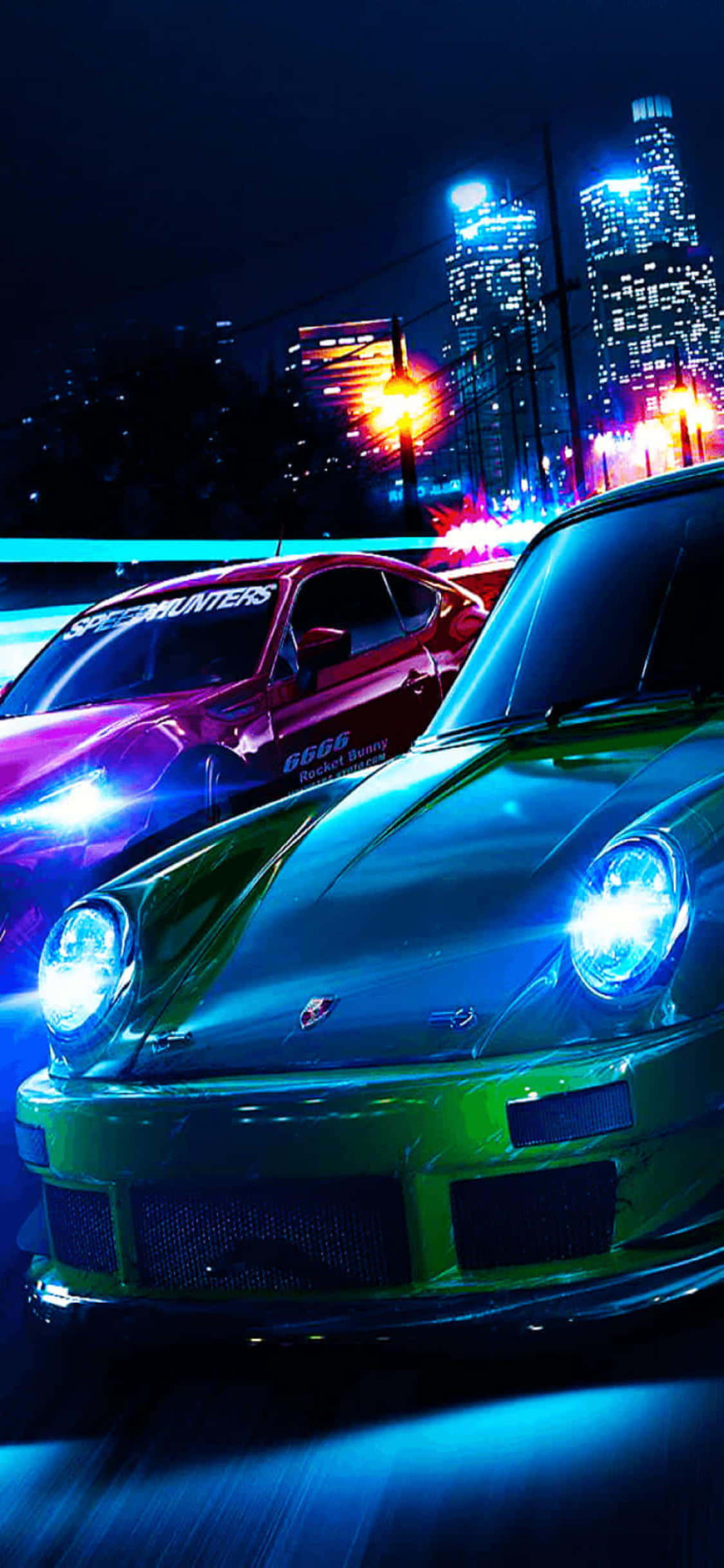 Sæt gang i motoren og gør dig klar til at tage kampen op mod hård konkurrence i Need for Speed Heat Wallpapers
