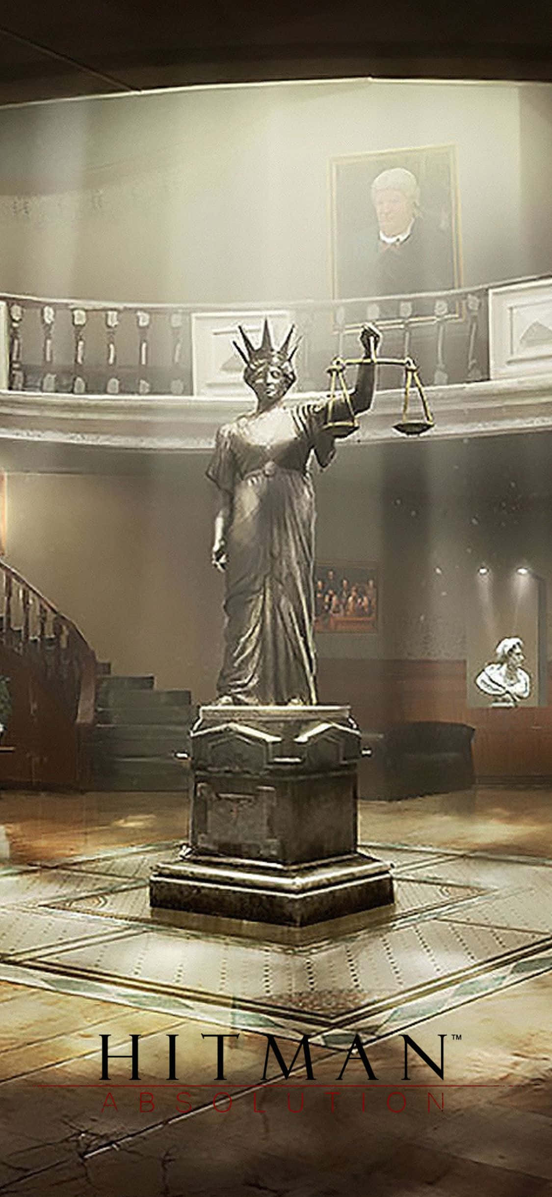 Tag din skæbne i egne hænder med iPhone X Hitman Absolution. Wallpapers