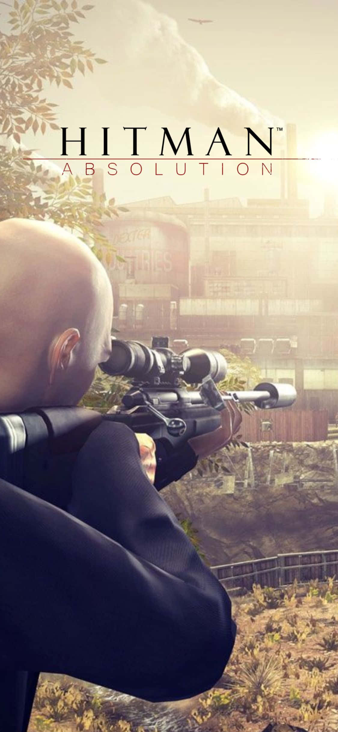 Tag din spiloplevelse til næste niveau med Hitman Absolution til iPhone X. Wallpapers
