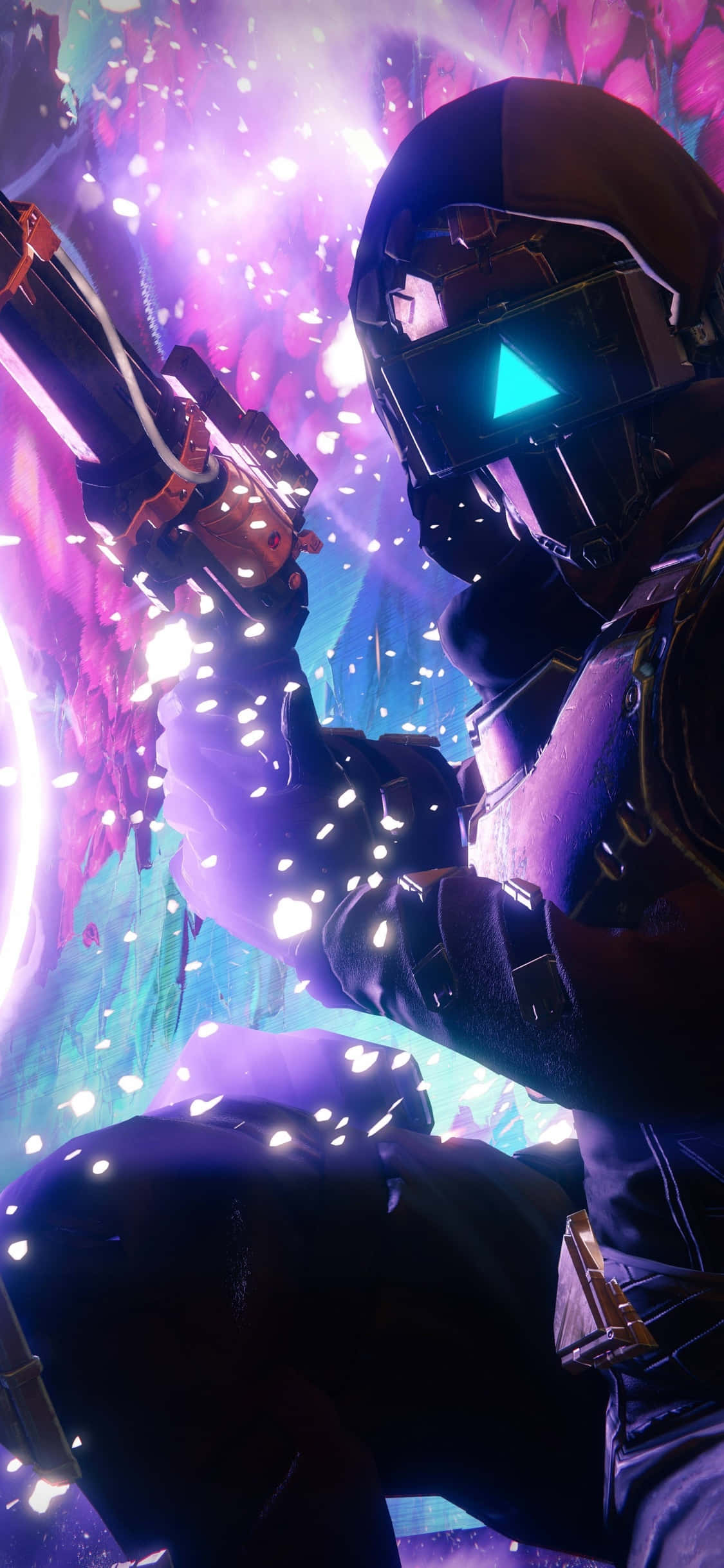 Tag dit intergalaktiske spil til næste niveau med den ikoniske iPhone Xs og Destiny 2 Wallpapers