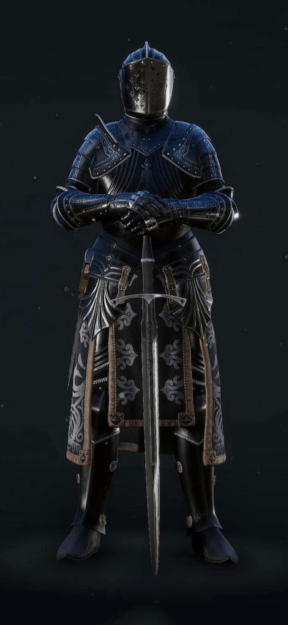Tag dit spændende slag til nye højder med iPhone Xs Mordhau Wallpapers