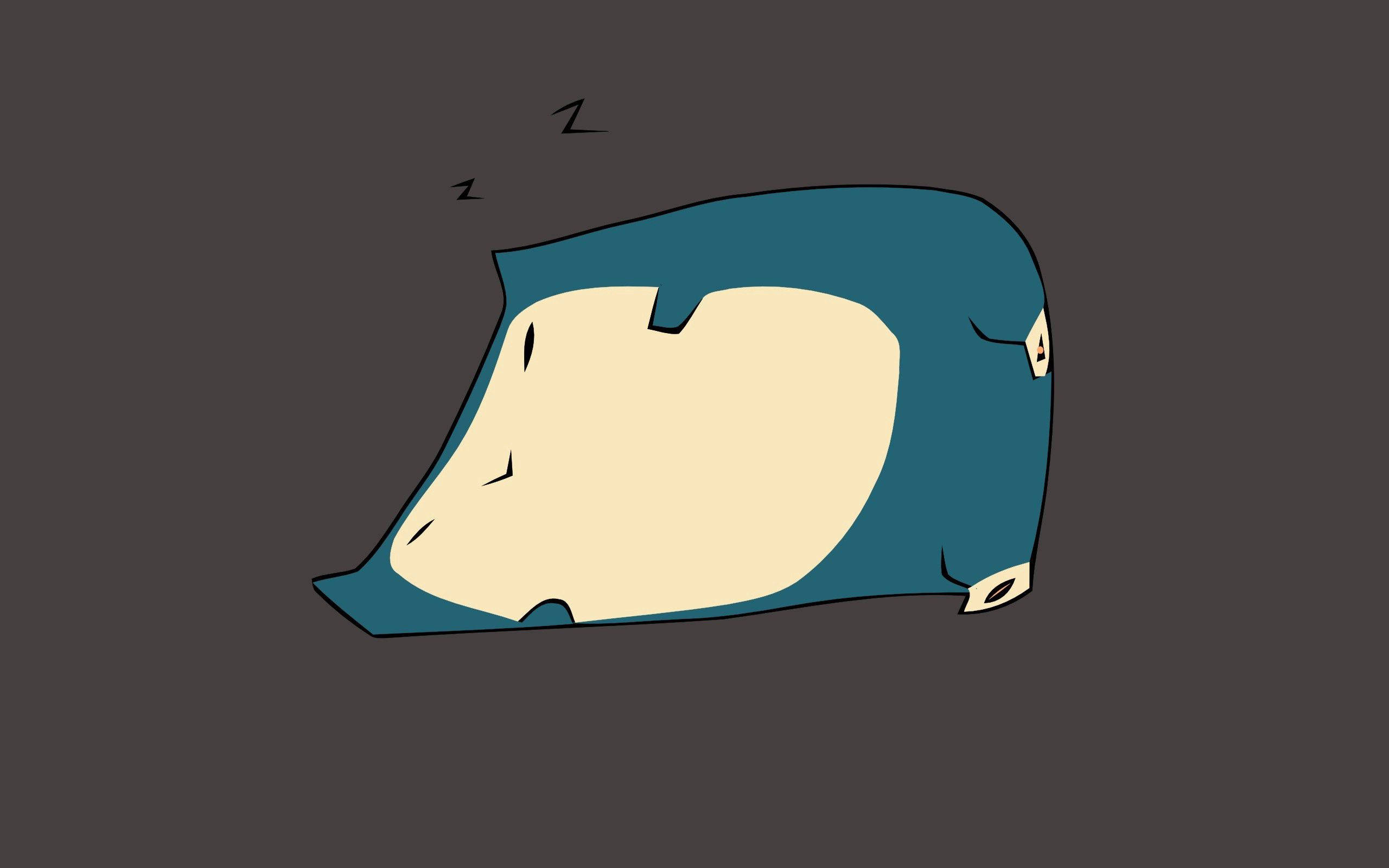 Tag en lur med Snorlax Wallpapers