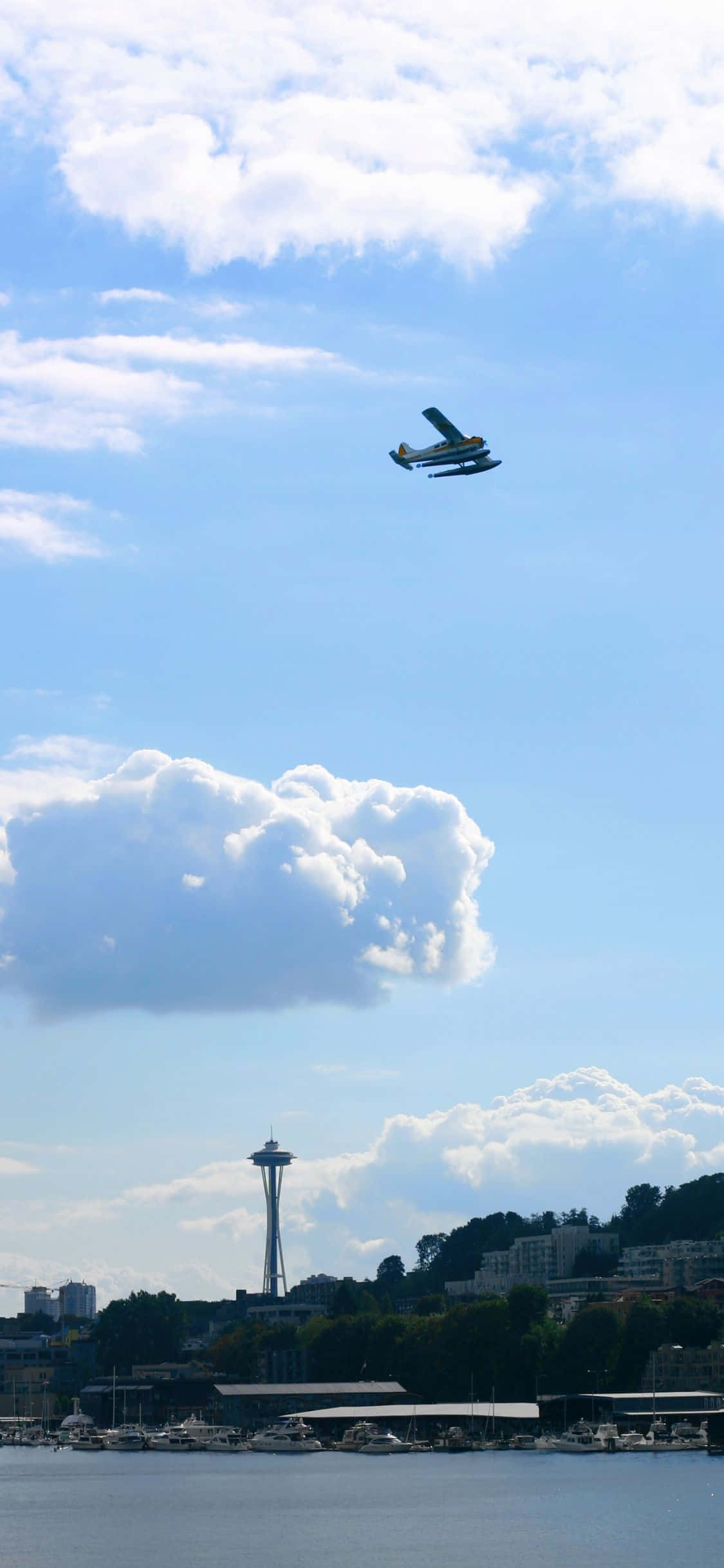Tag en virtuel rejse til Seattle, Washington med dette smukke billede af iPhone X Wallpapers