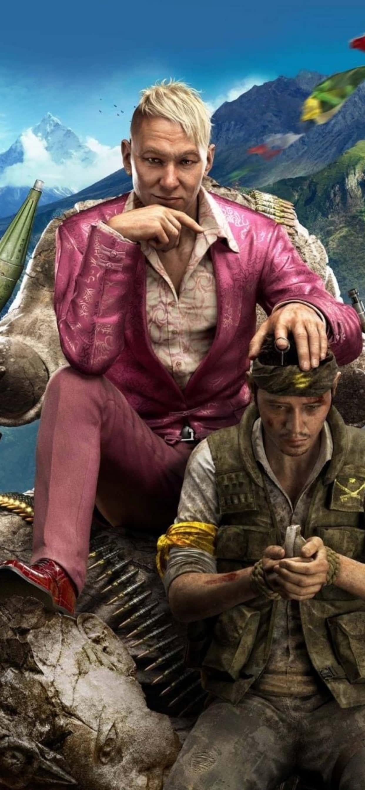 Tag på vilde eventyr med iPhone Xs Max og Far Cry 4. Wallpapers