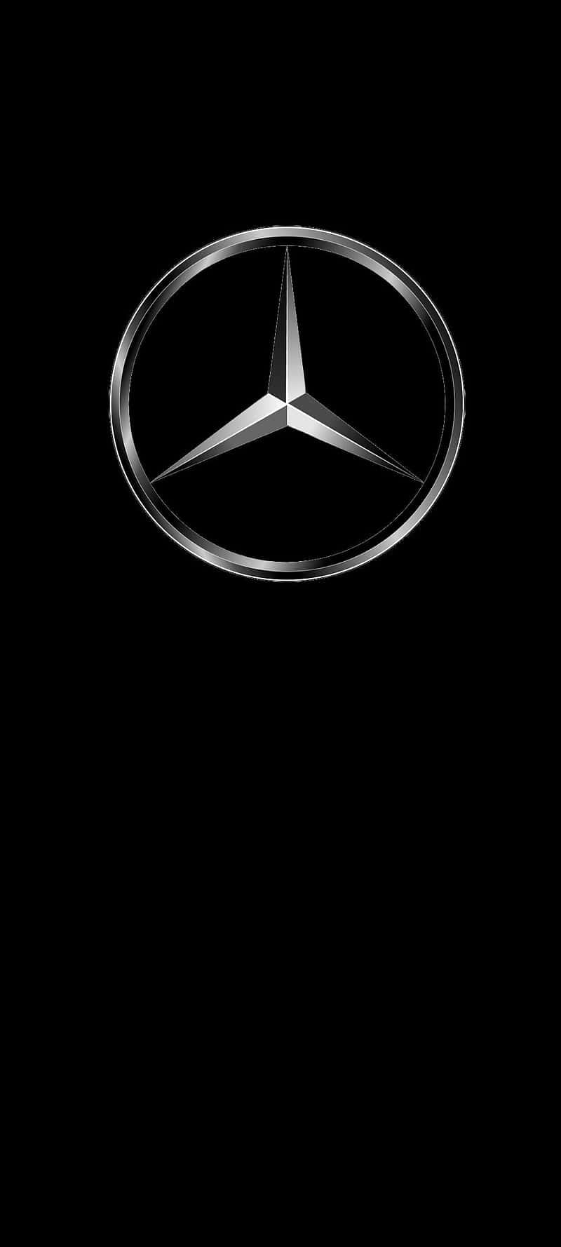 Tag stor luksus til næste niveau med iPhone X Mercedes Wallpapers