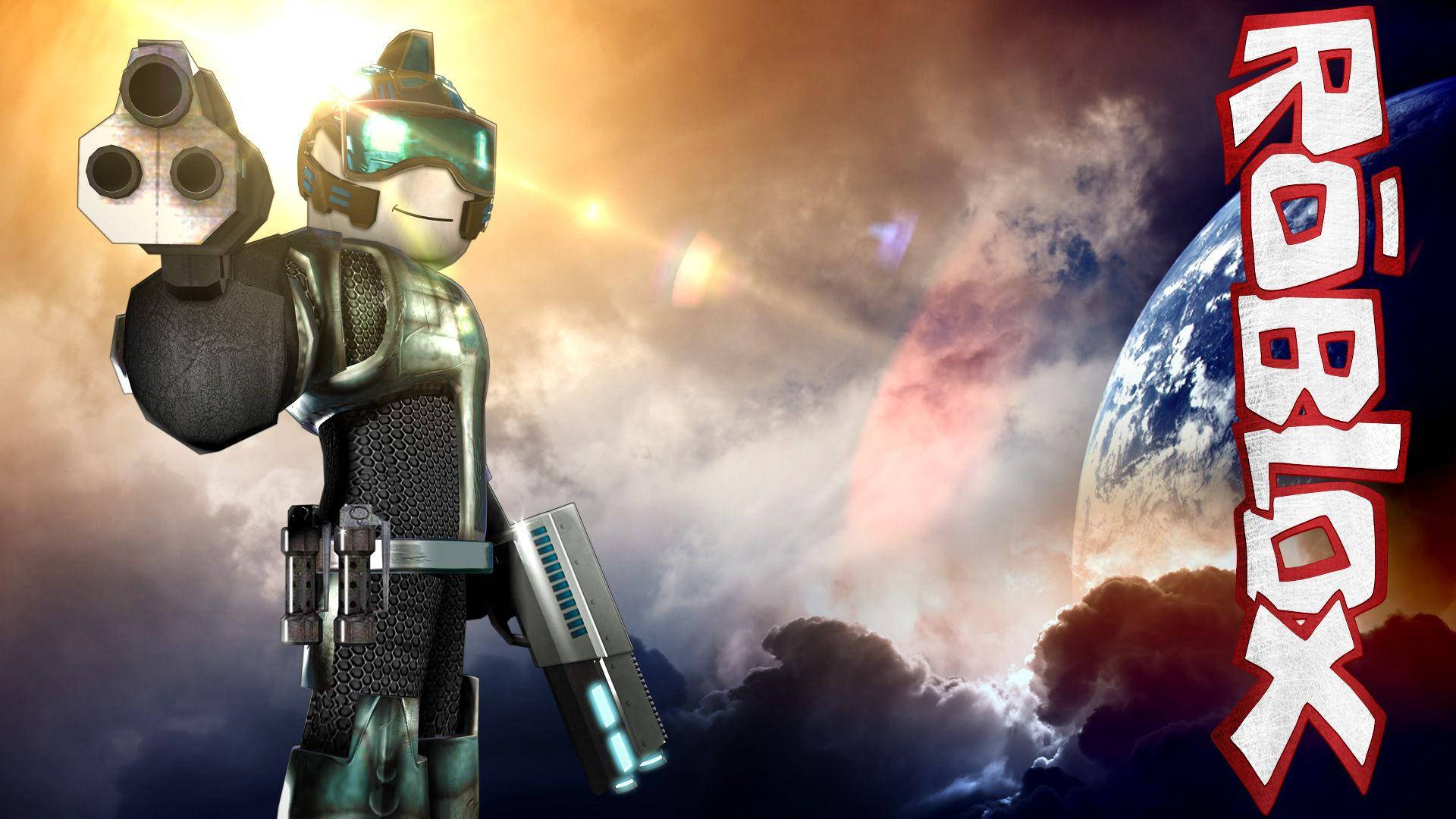 Tag uniformen på og træd ind i Roblox' virtuelle verden! Wallpapers
