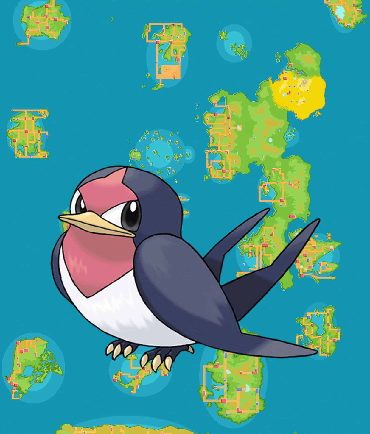 Taillow baggrundskort Wallpapers