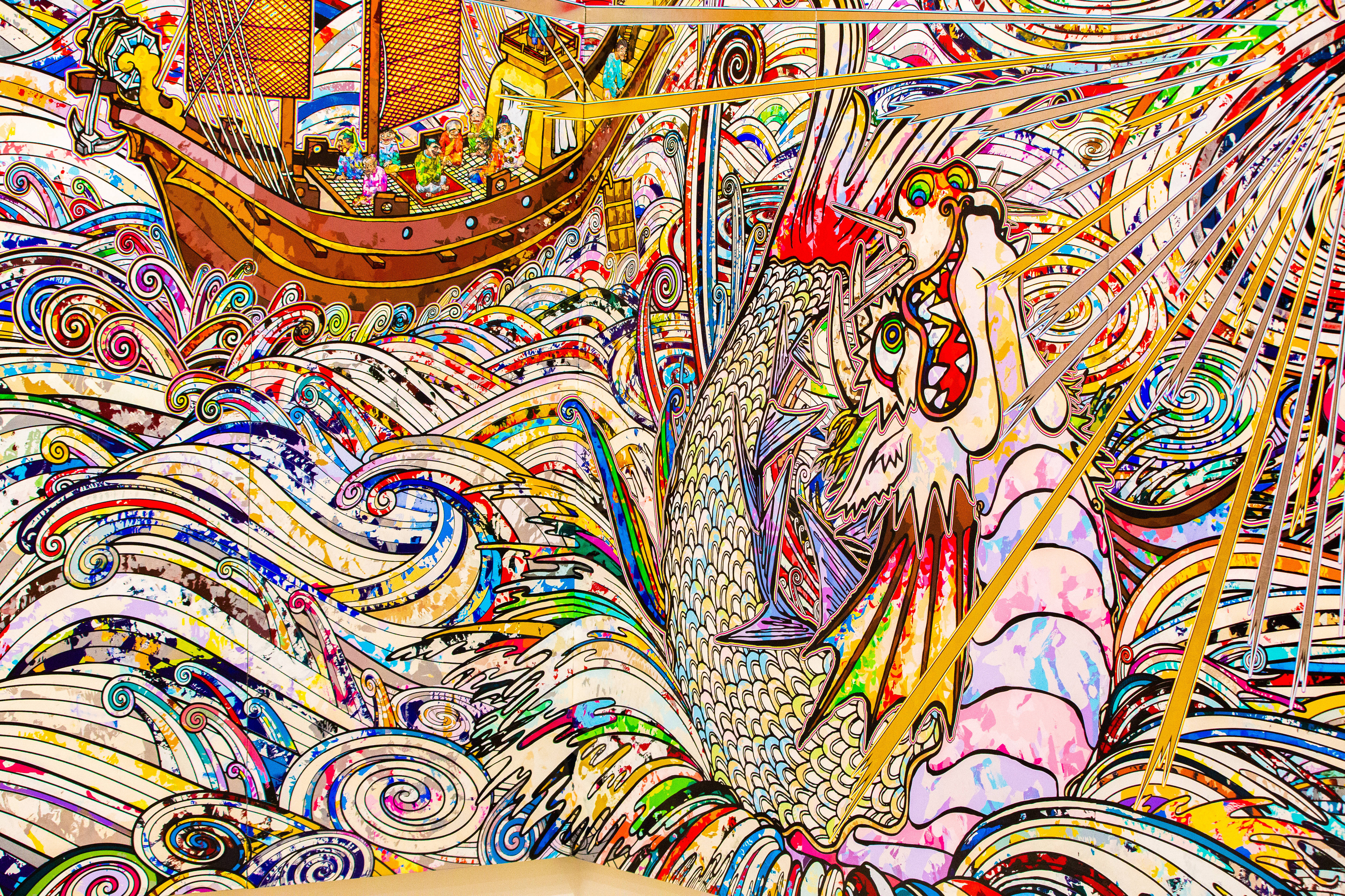 Takashi Murakami 4K Havfrue Wallpapers