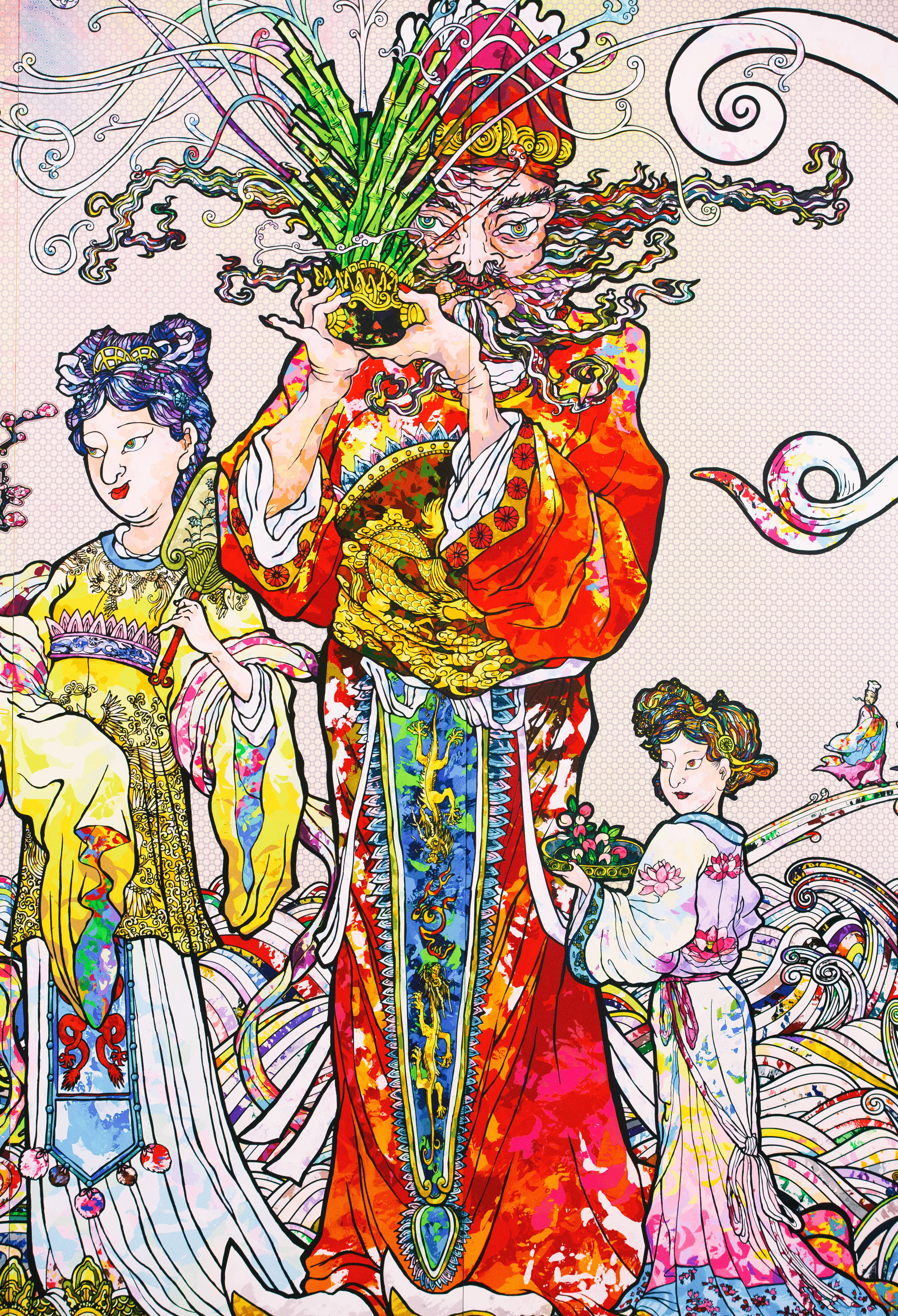 Takashi Murakami Familie 4K Wallpapers