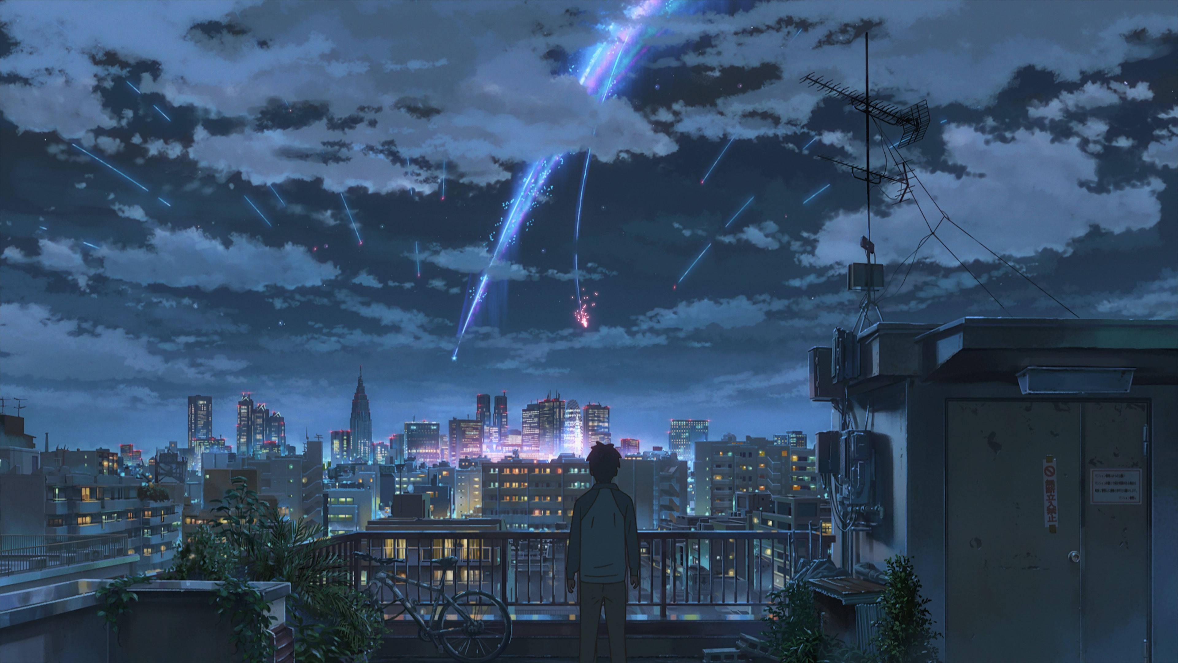 Taki Komet Your Name Anime 2016 Wallpapers